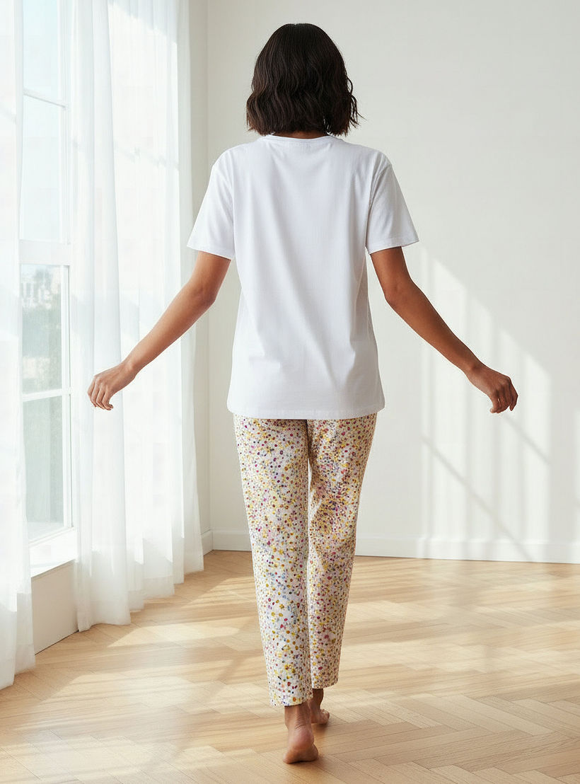 Pyjama Set Top & Trousers-women-clothing-nightwear-pyjamas-longsets-image-3