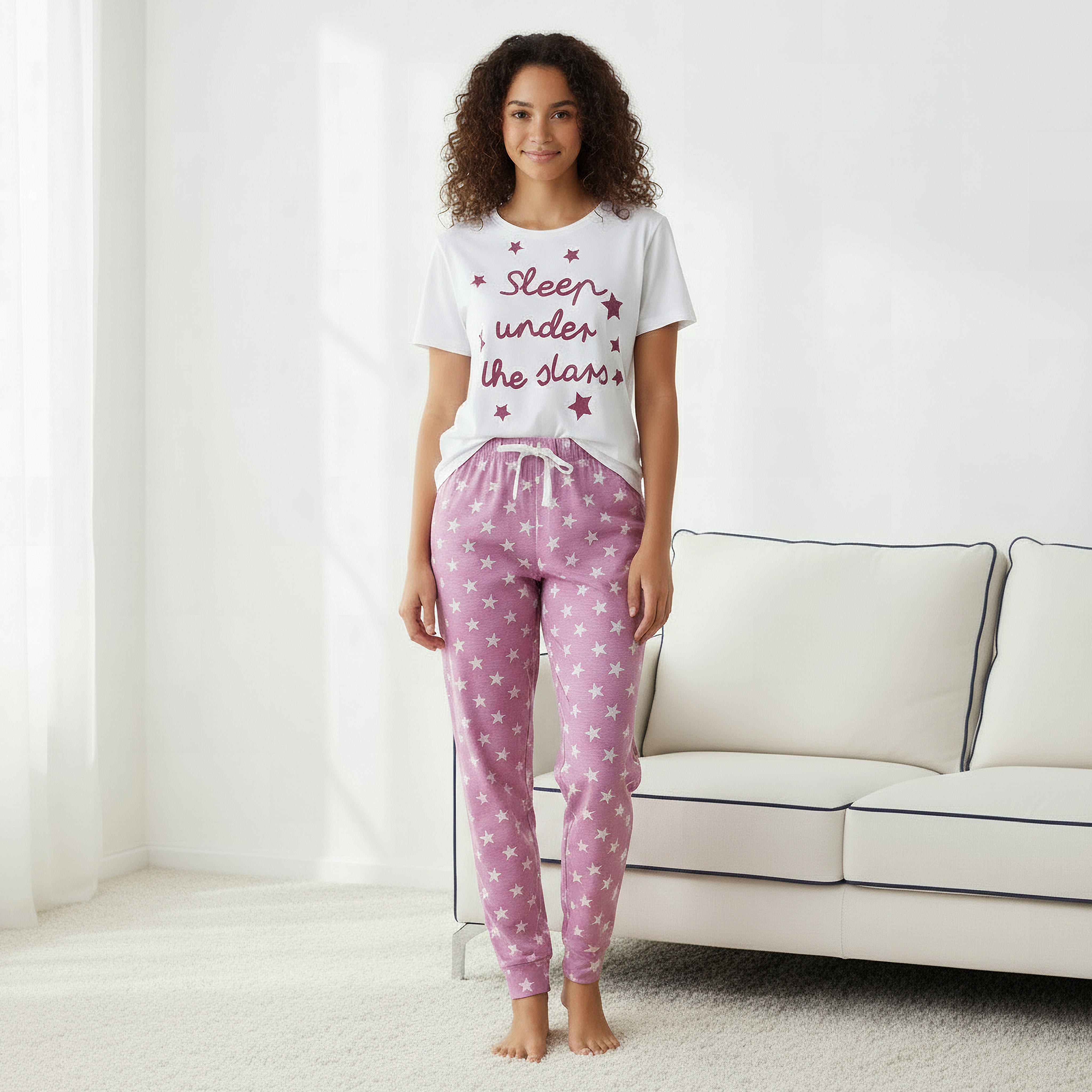 طقم بلوزة وبنطلون بيجاما-women-clothing-nightwear-pyjamas-longsets-image-6