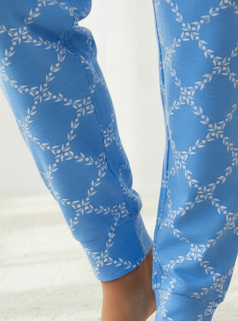طقم بلوزة وبنطلون بيجاما-women-clothing-nightwear-pyjamas-longsets-image-1