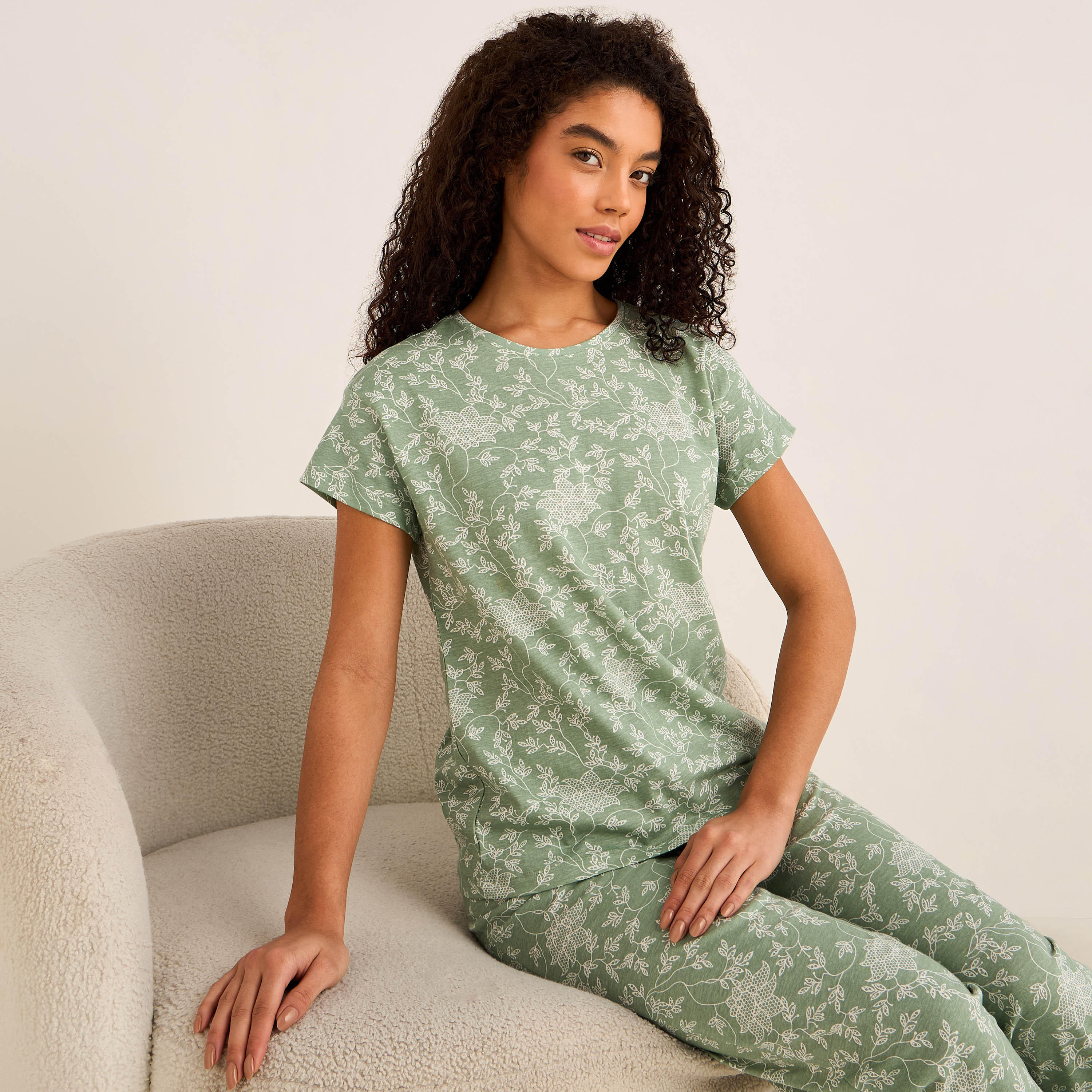 طقم بلوزة وبنطلون بيجاما-women-clothing-nightwear-pyjamas-longsets-image-5