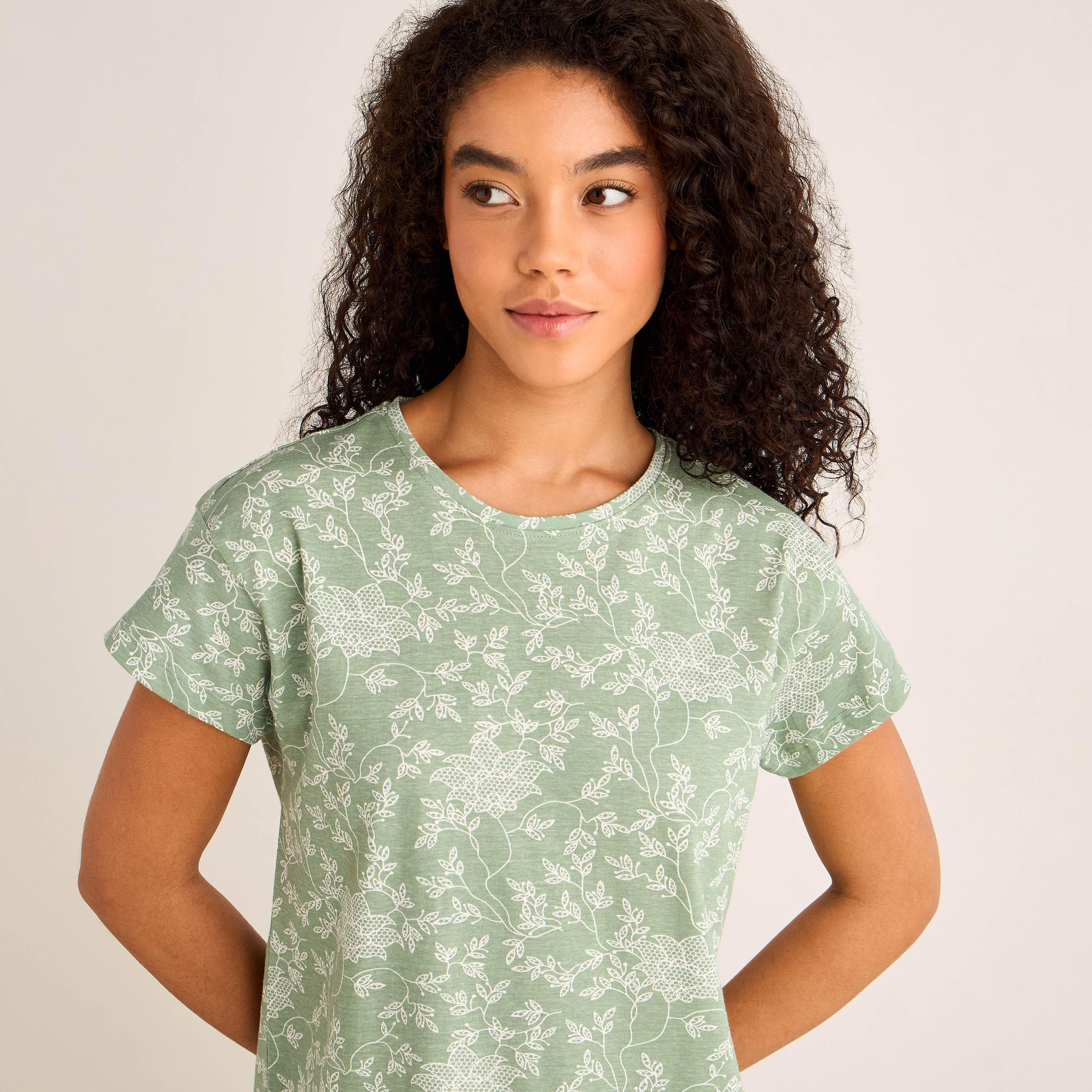 طقم بلوزة وبنطلون بيجاما-women-clothing-nightwear-pyjamas-longsets-image-2