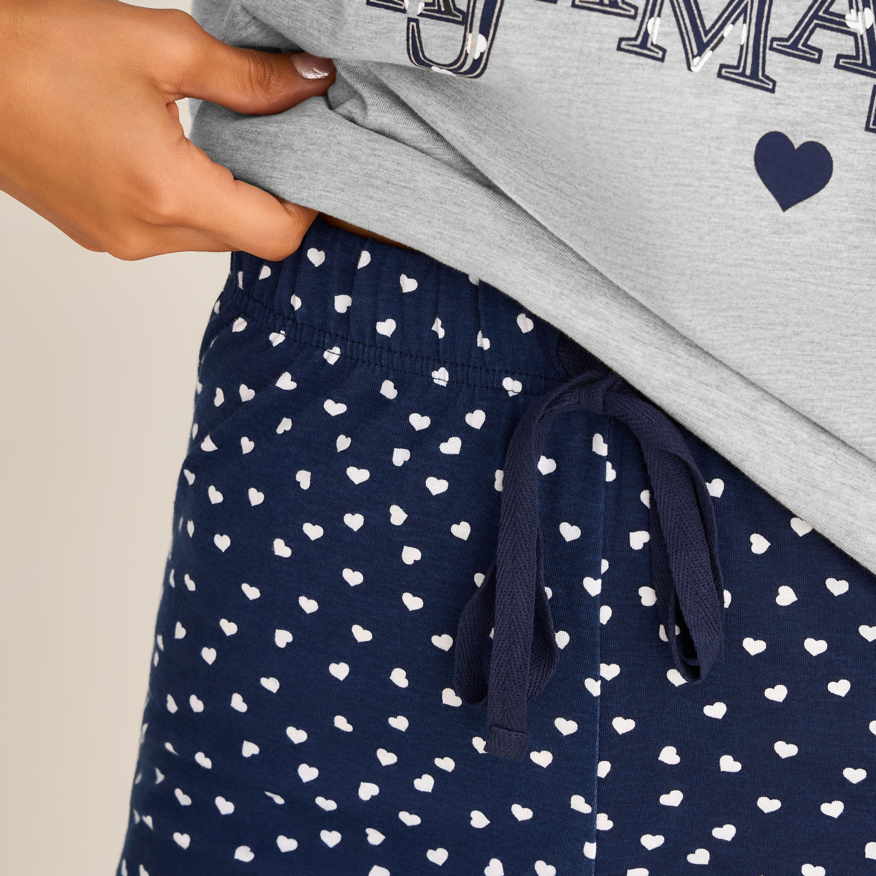 طقم بلوزة وبنطلون بيجاما-women-clothing-nightwear-pyjamas-longsets-image-1