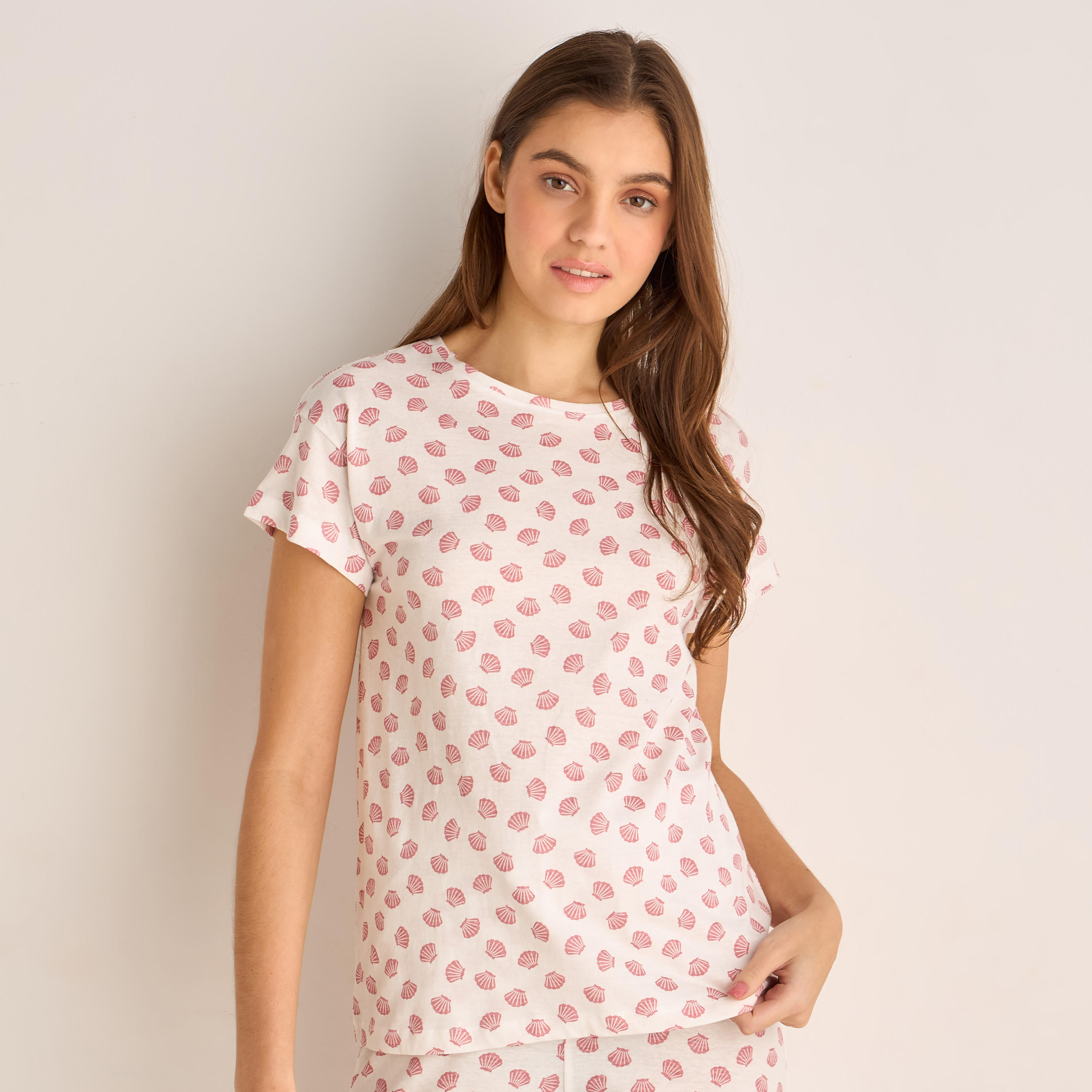 طقم بلوزة وبنطلون بيجاما-women-clothing-nightwear-pyjamas-longsets-image-2