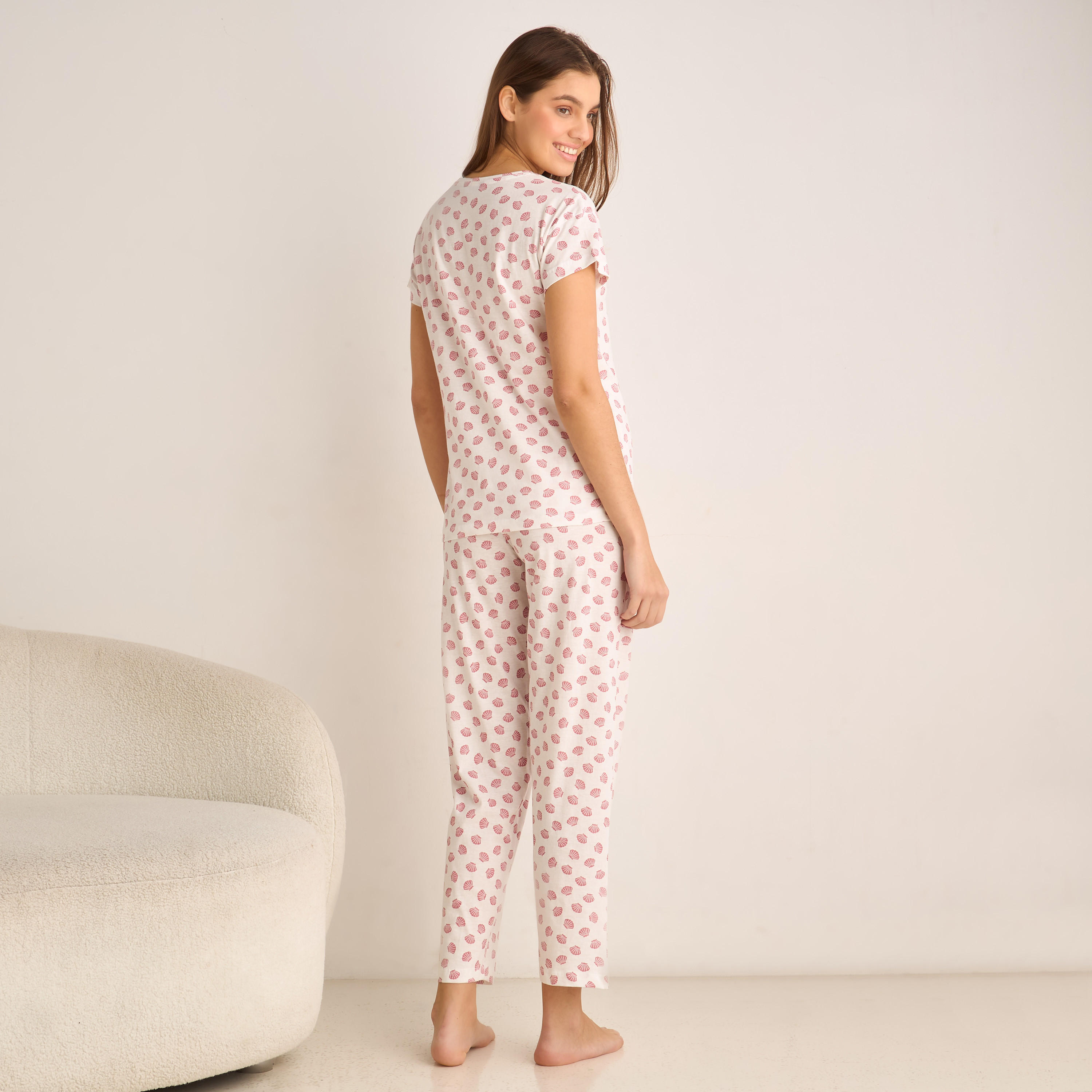 طقم بلوزة وبنطلون بيجاما-women-clothing-nightwear-pyjamas-longsets-image-4