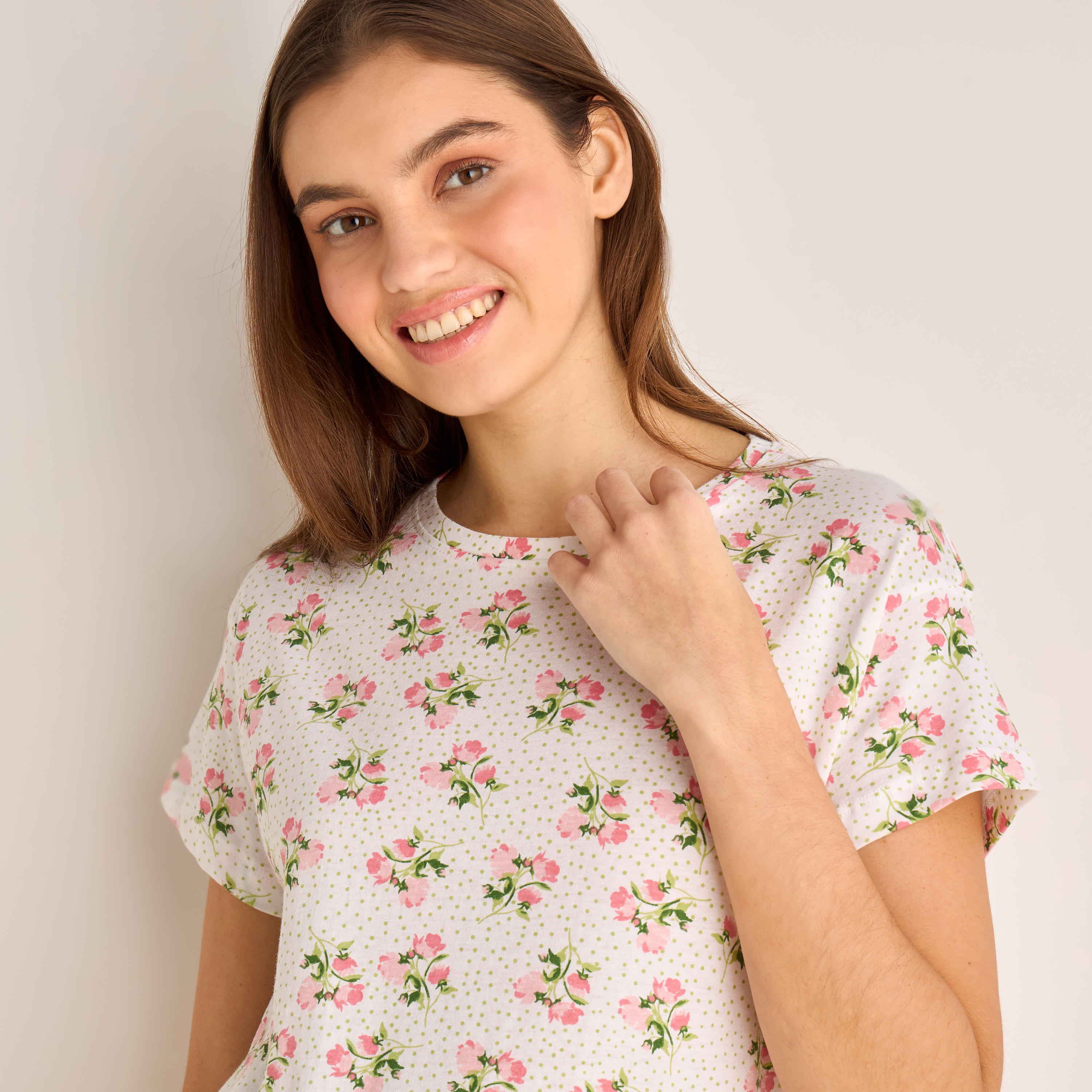 Pyjama Set Top & Trousers-women-clothing-nightwear-pyjamas-longsets-image-5