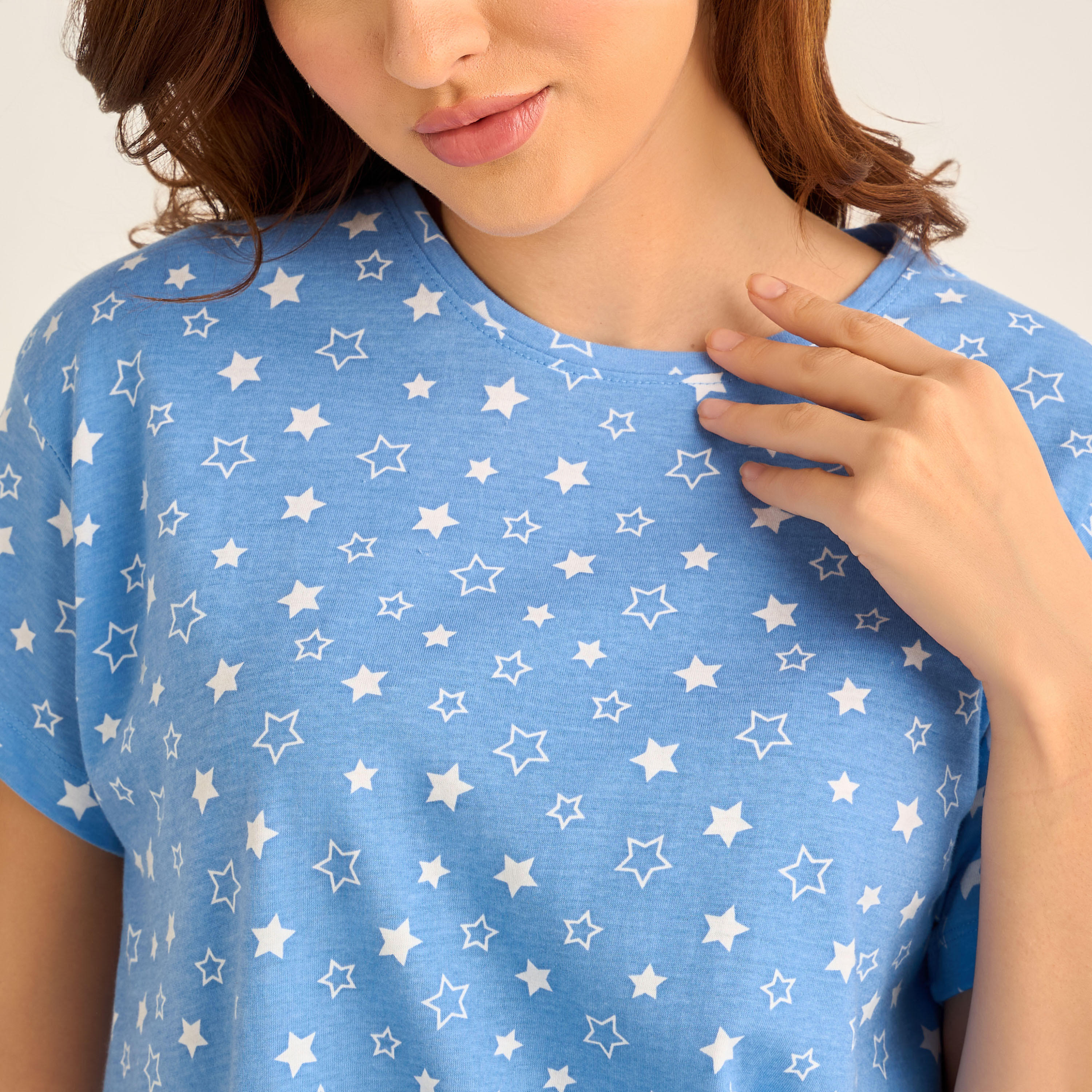 Pyjama Set Top & Trousers-women-clothing-nightwear-pyjamas-longsets-image-5