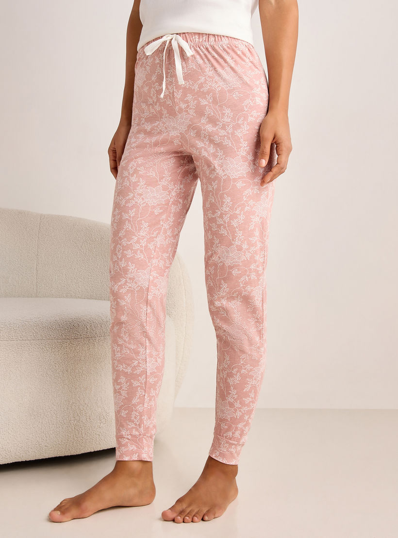 Pyjama Set Printed T-shirt & Pyjama-women-clothing-nightwear-pyjamas-longsets-image-3