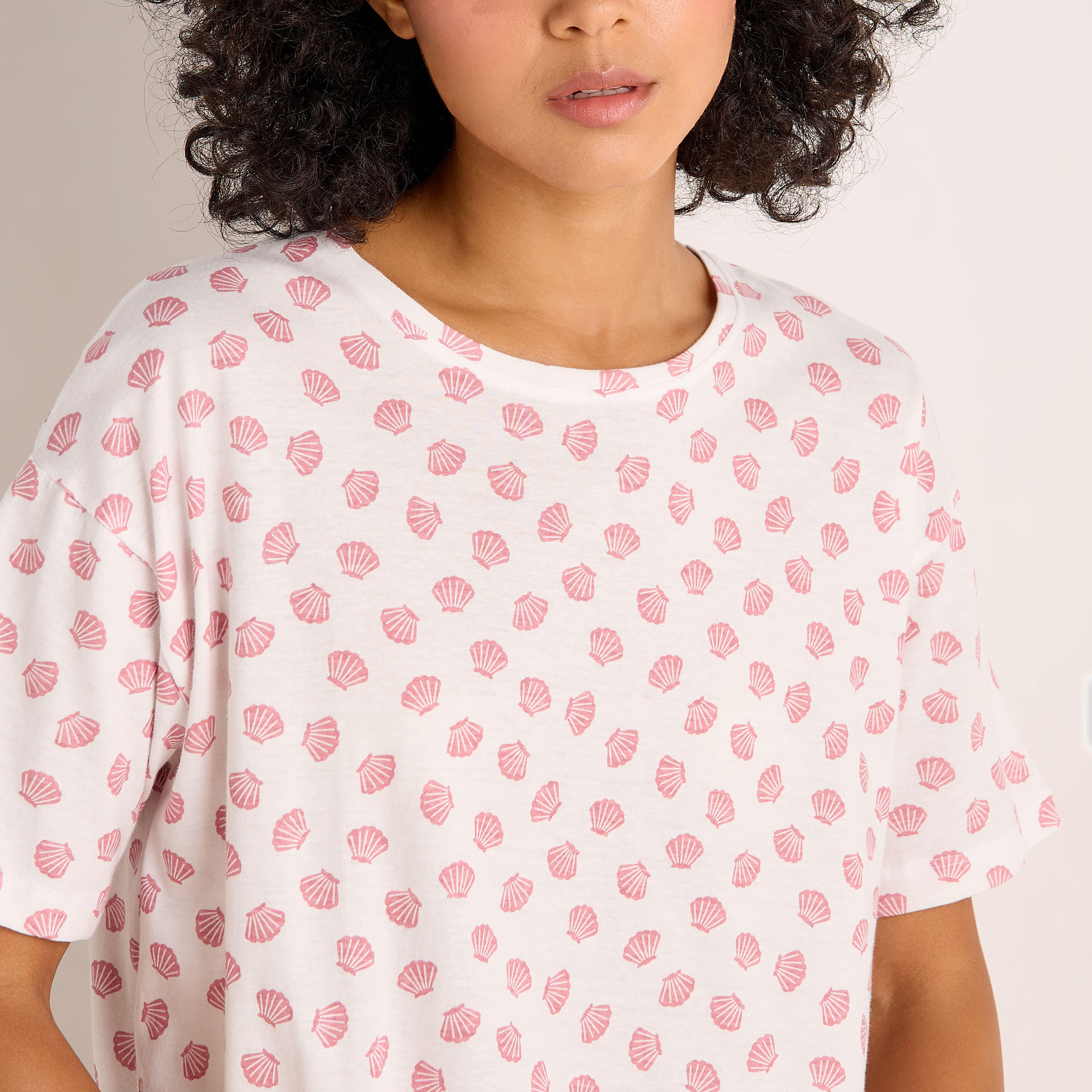 Pyjama Short Set T-shirt & Shorts-women-clothing-nightwear-pyjamas-shortsets-image-4