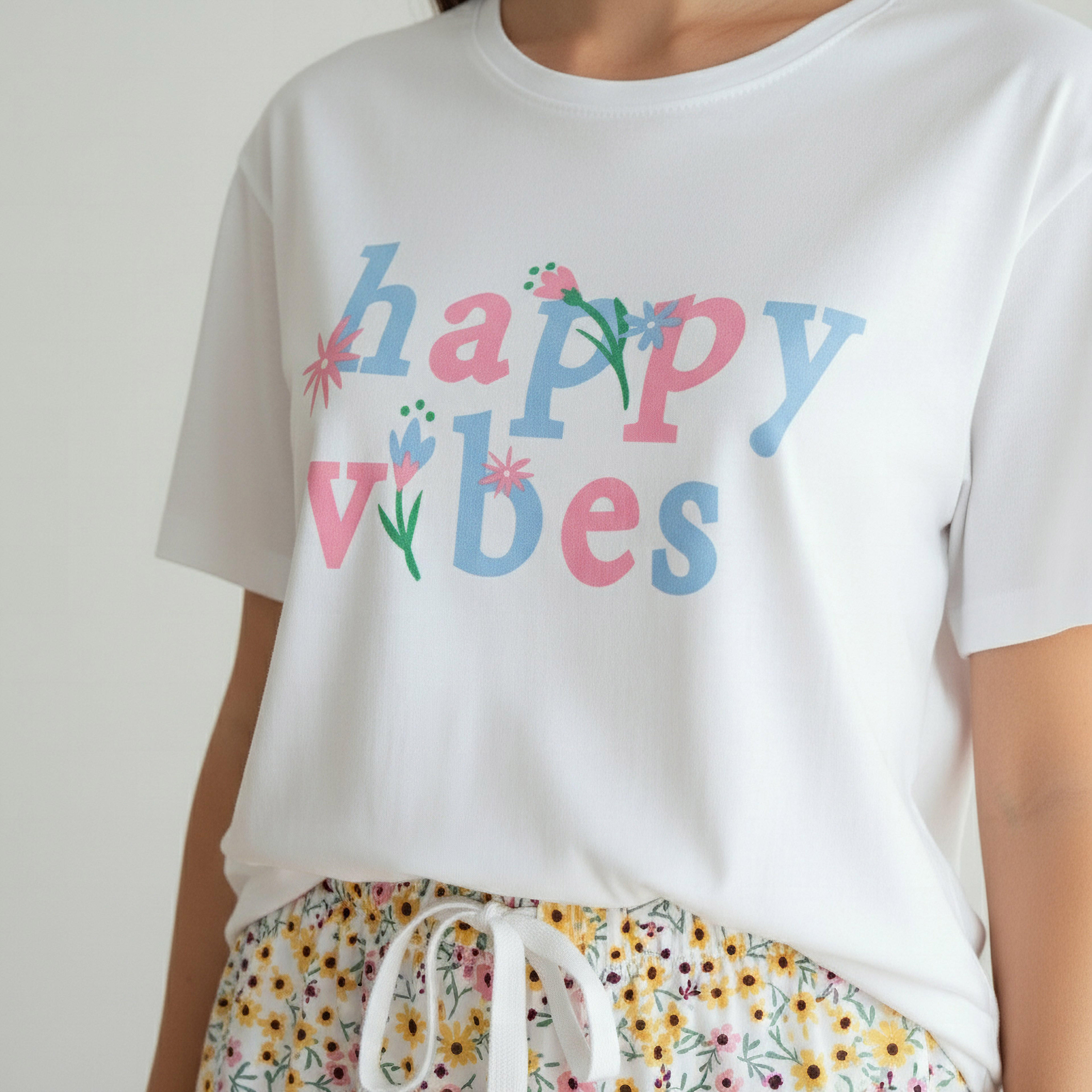 Pyjama Short Set T-shirt & Shorts-women-clothing-nightwear-pyjamas-shortsets-image-5