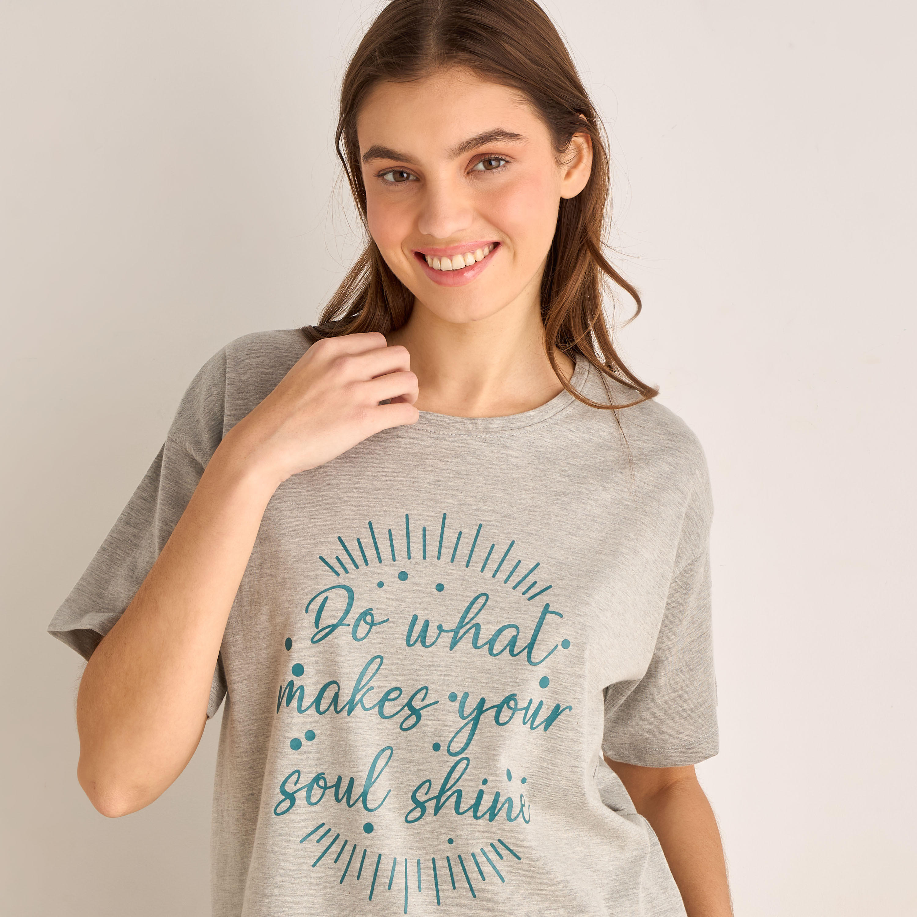 Pyjama Short Set T-shirt & Shorts-women-clothing-nightwear-pyjamas-shortsets-image-5