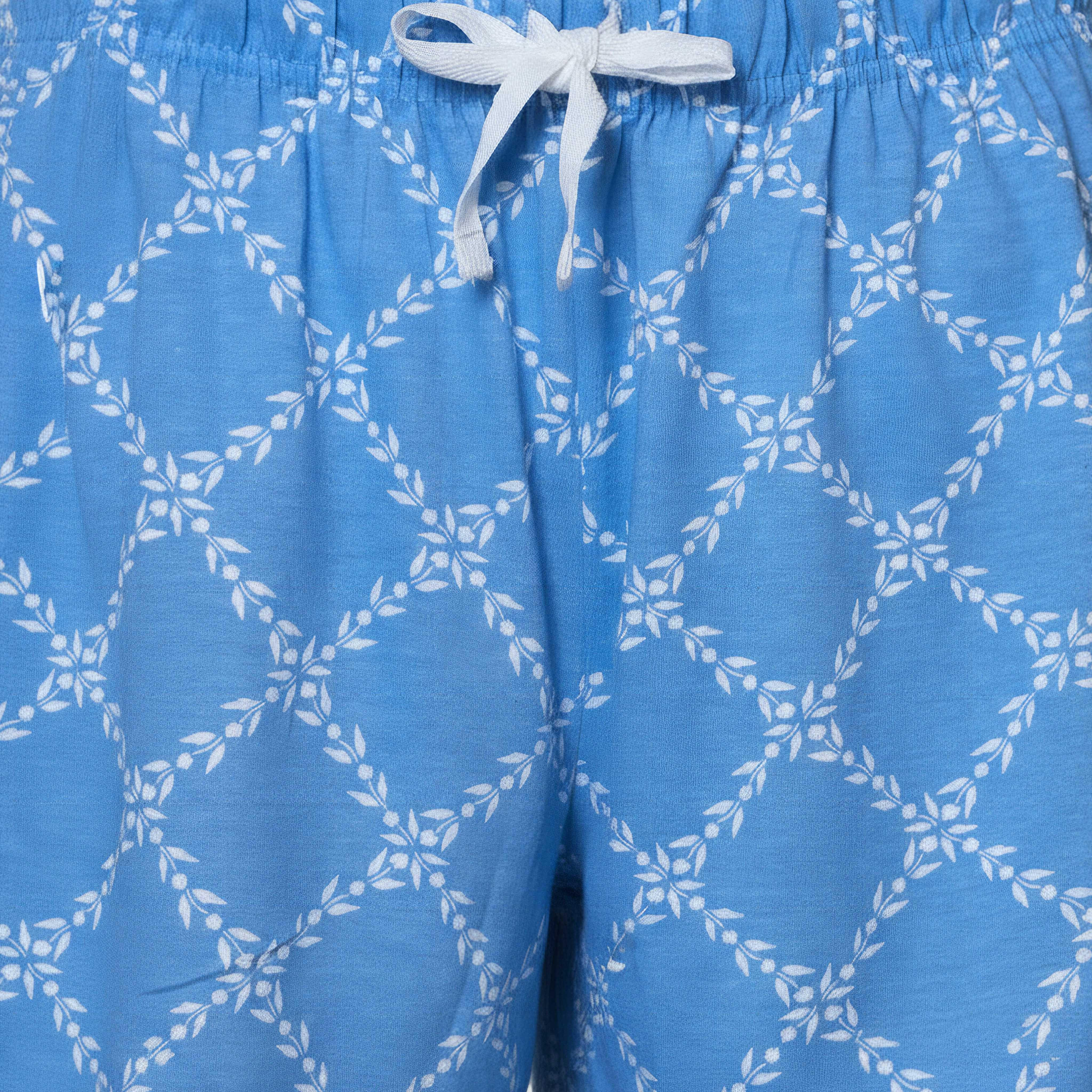 Pyjama Set Floral Print T-shirt & Shorts-women-clothing-nightwear-pyjamas-shortsets-image-6