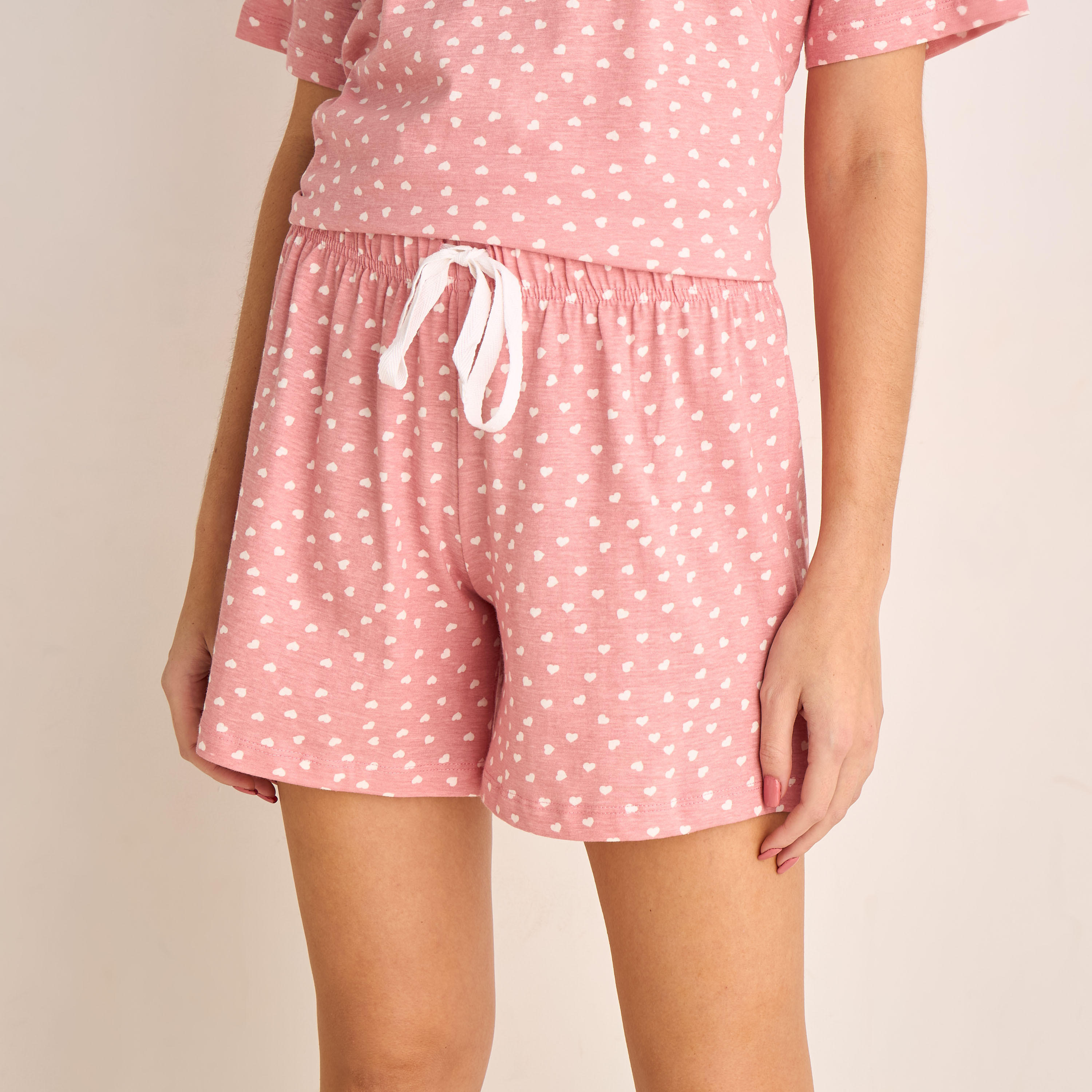 Pyjama Short Set T-shirt & Shorts-women-clothing-nightwear-pyjamas-shortsets-image-3