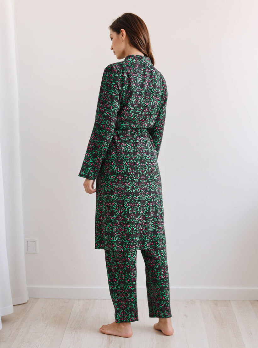 طقم بنطلون بيجاما وبلوزة دون أكمام-women-clothing-nightwear-pyjamas-longsets-image-4