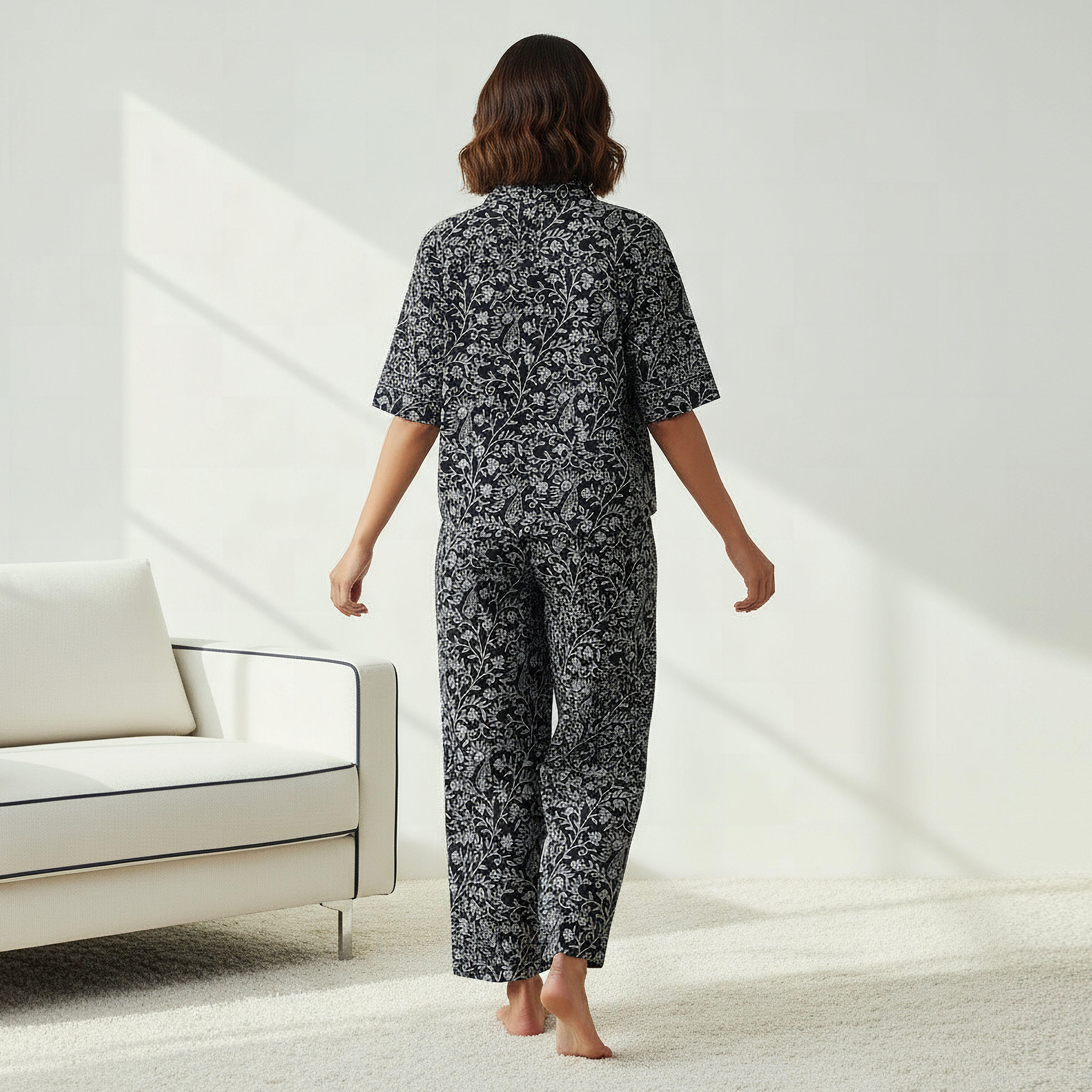 Pyjama Set Top & Pants Cotton-women-clothing-nightwear-pyjamas-longsets-image-3