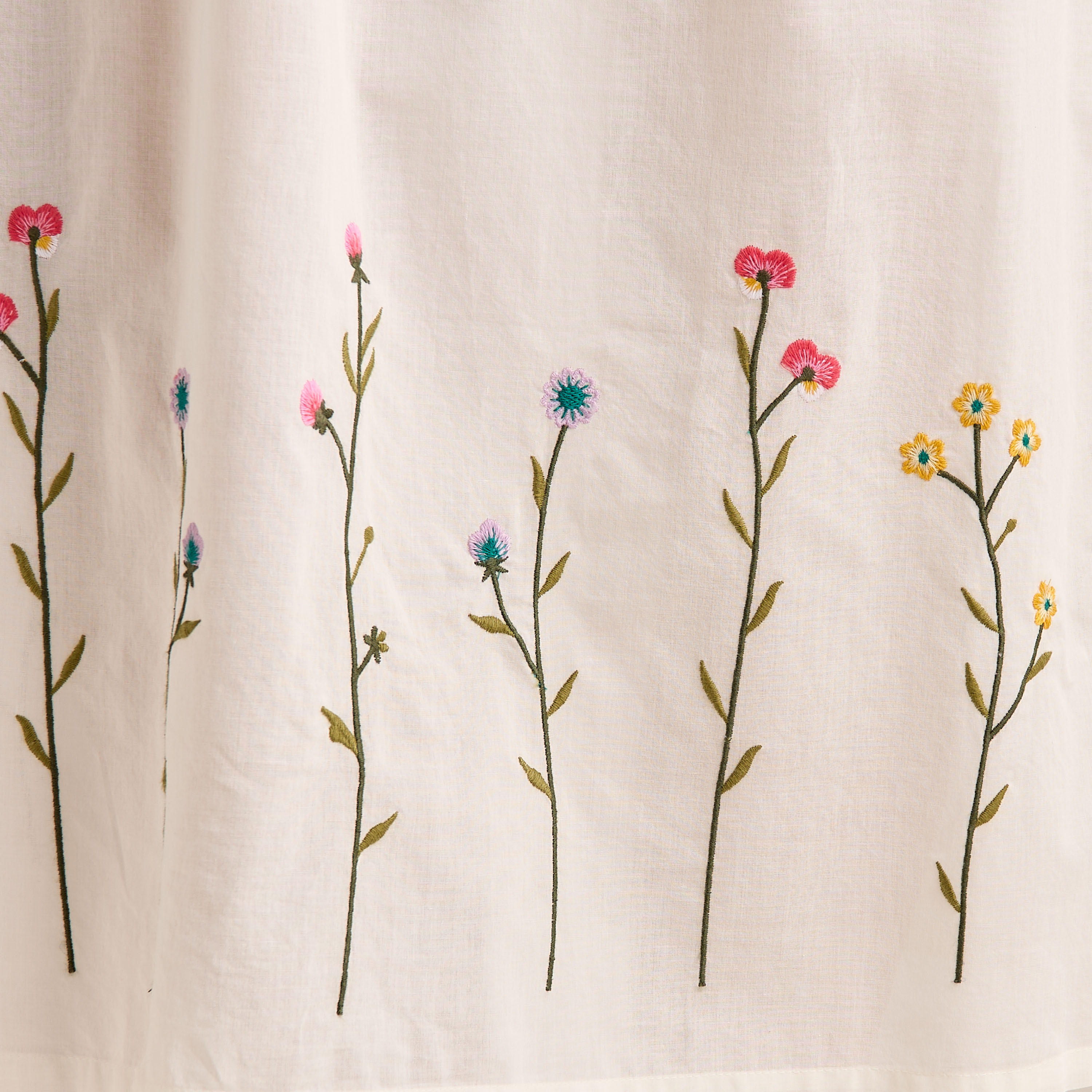 Night Dress Short Sleeves with Floral Embroidery Cotton-PROMO_SP_AE_2FOR149_110625-image-5