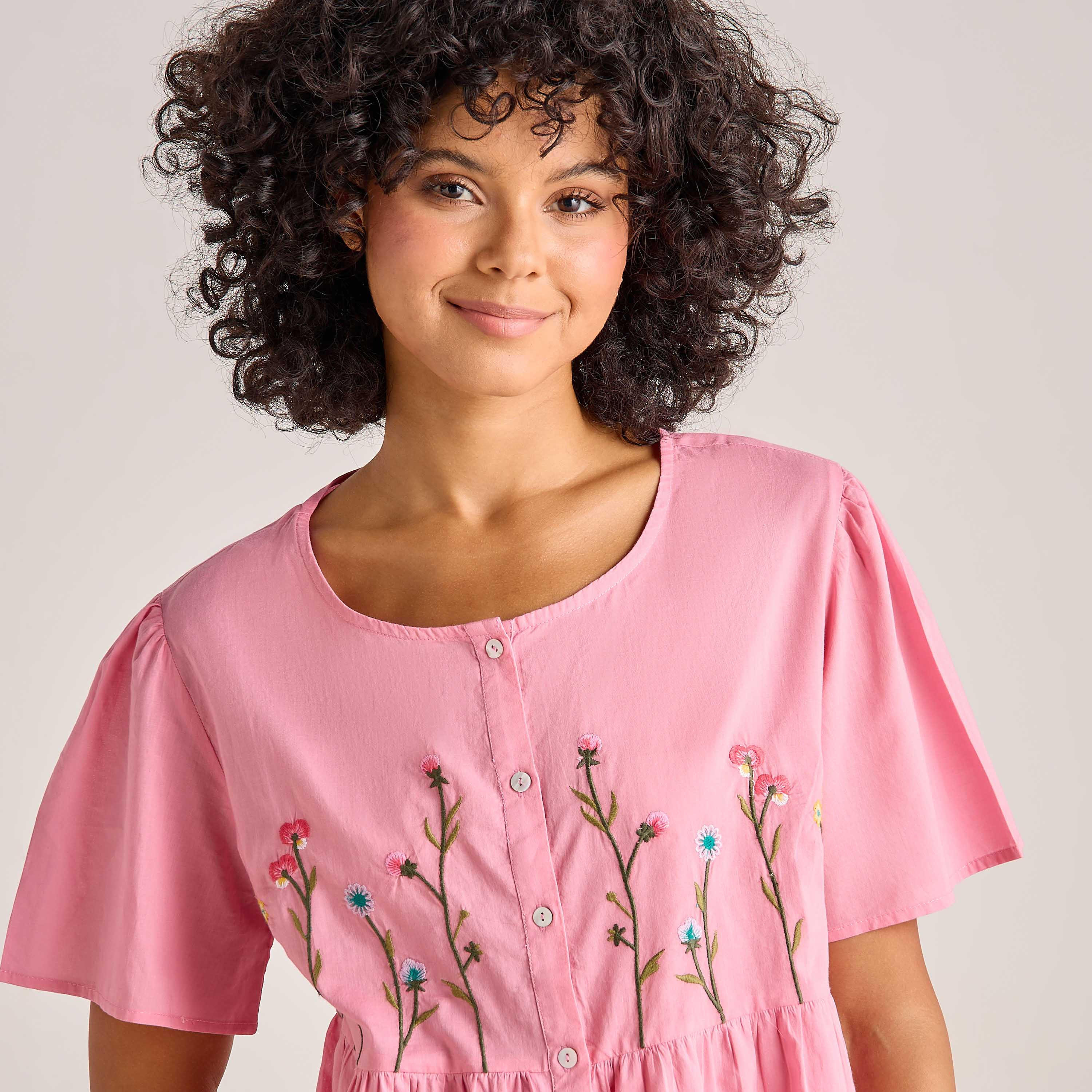 Pyjama Set Button-Down Top and Pants Cotton-women-clothing-nightwear-pyjamas-longsets-image-4