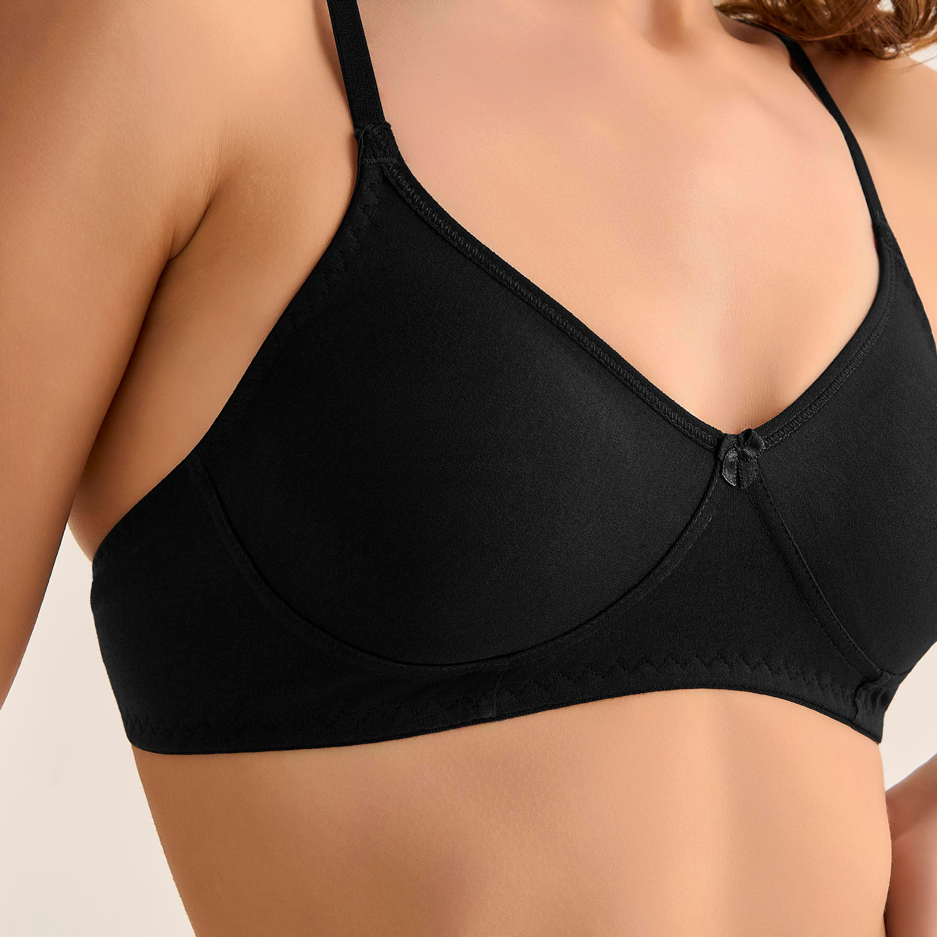 صدرية تغطية كاملة بدون بطانة وبدون سلك-women-clothing-lingerie-bras-image-3