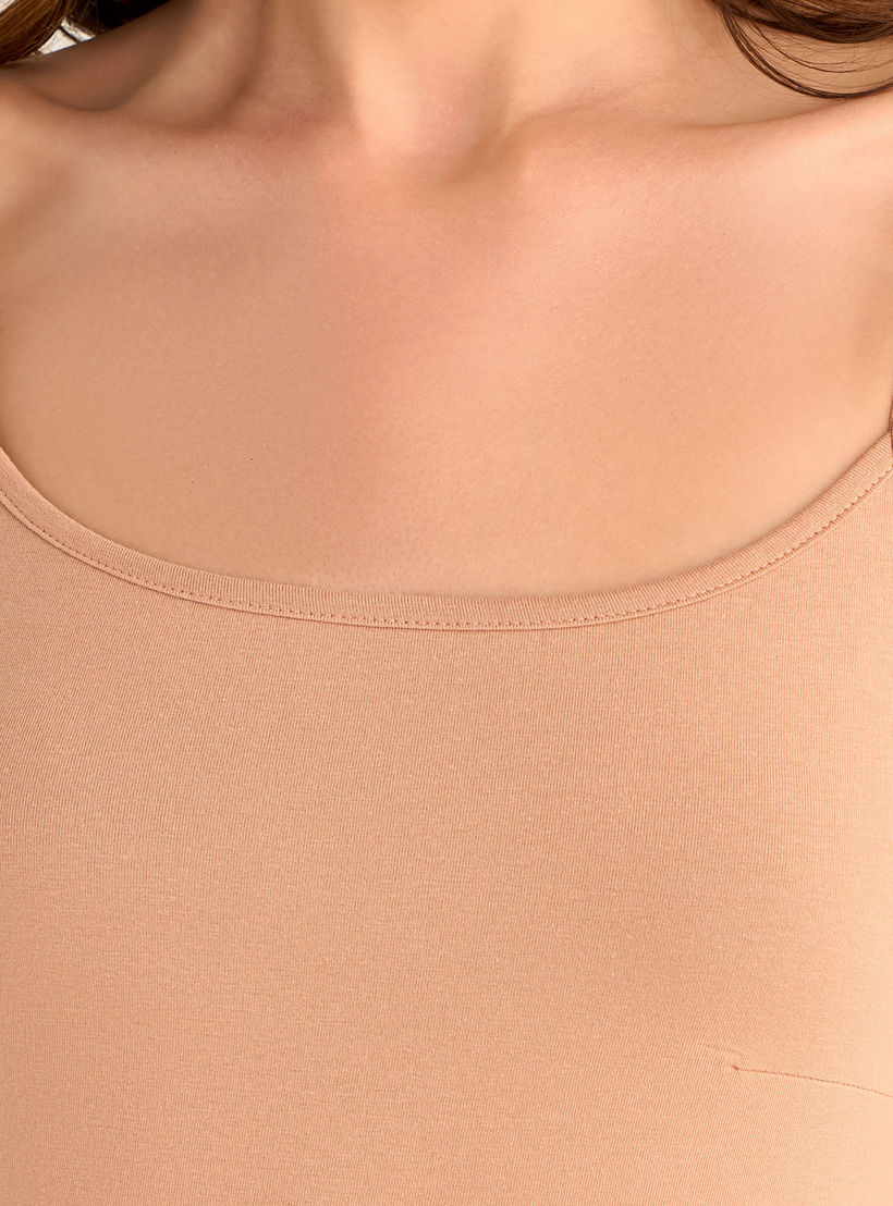 فستان داخلي بحمالات قابلة للتعديل - طقم من قطعتين-women-clothing-nightwear-nighties-image-5