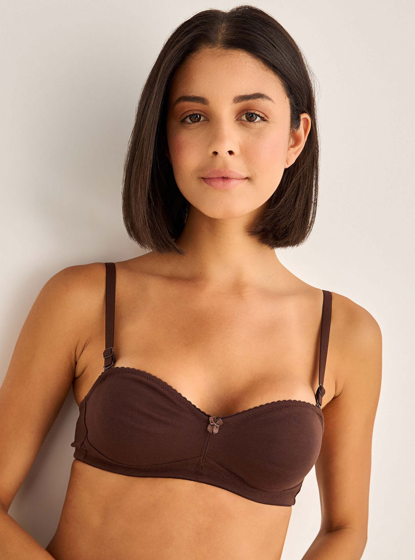 Lace Trim Balconette Bra-women-clothing-lingerie-bras-image-1