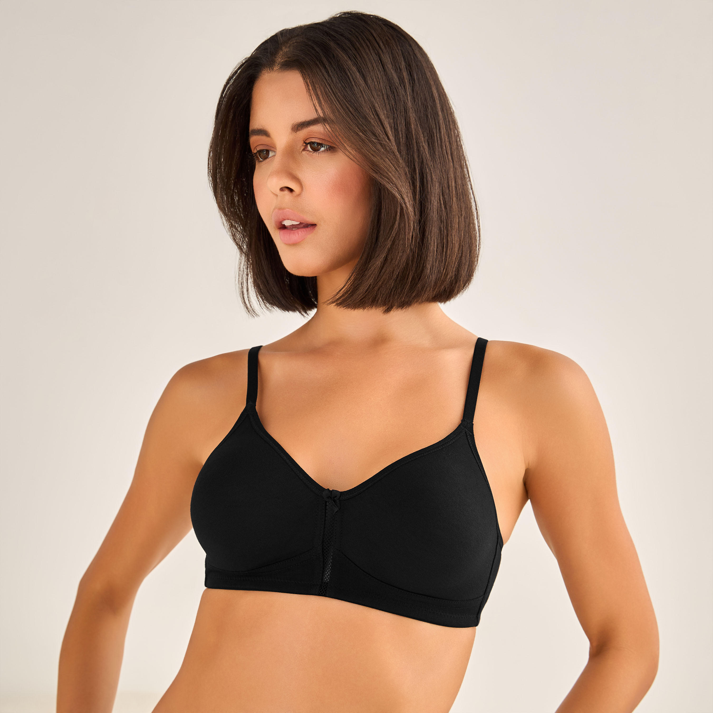 Lace Non-Padded Bra-women-clothing-lingerie-bras-image-1