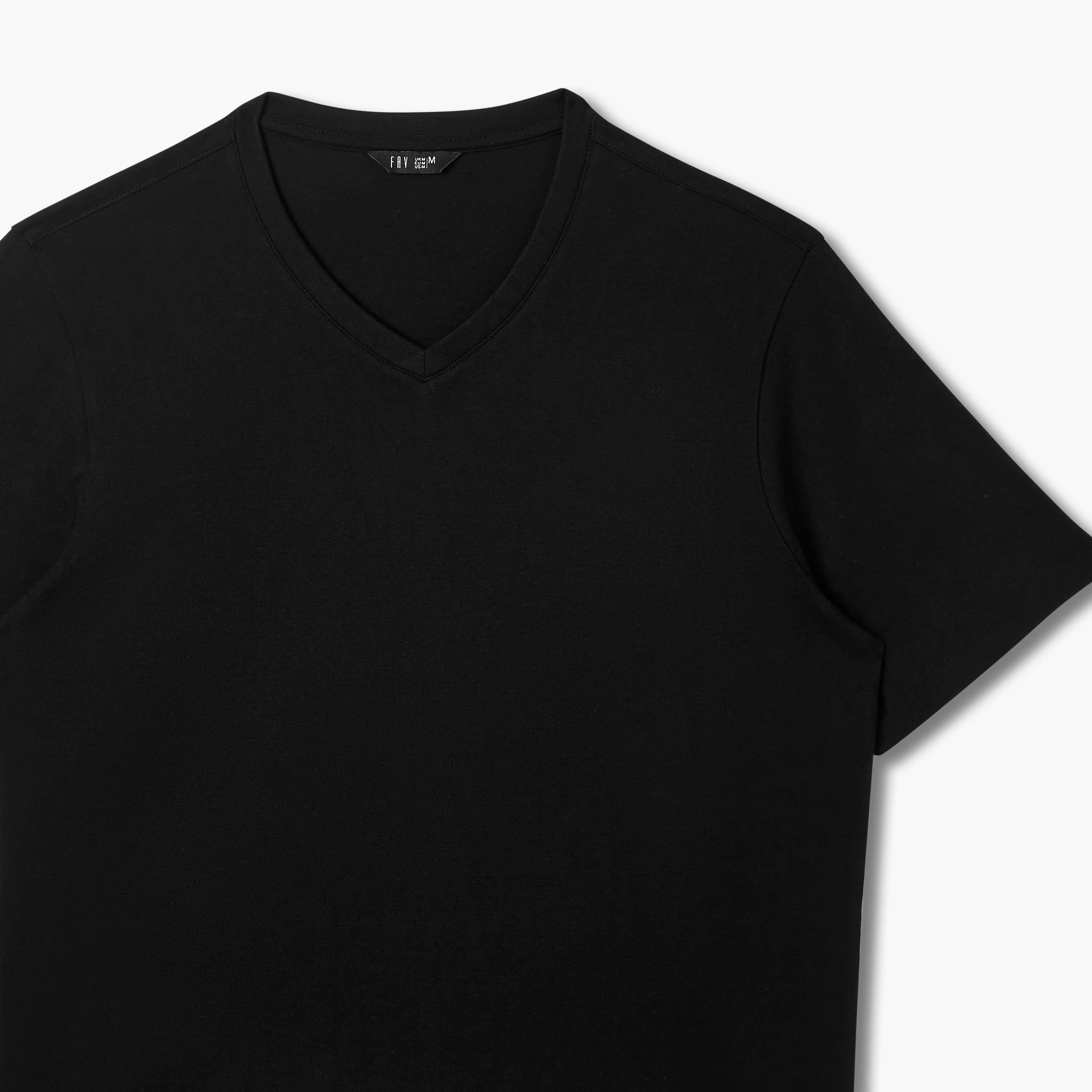 Men Regular Fit V-neck Short Sleeve T-shirt - Set of 2-men-clothing-tshirtsandpolos-tshirts-image-6