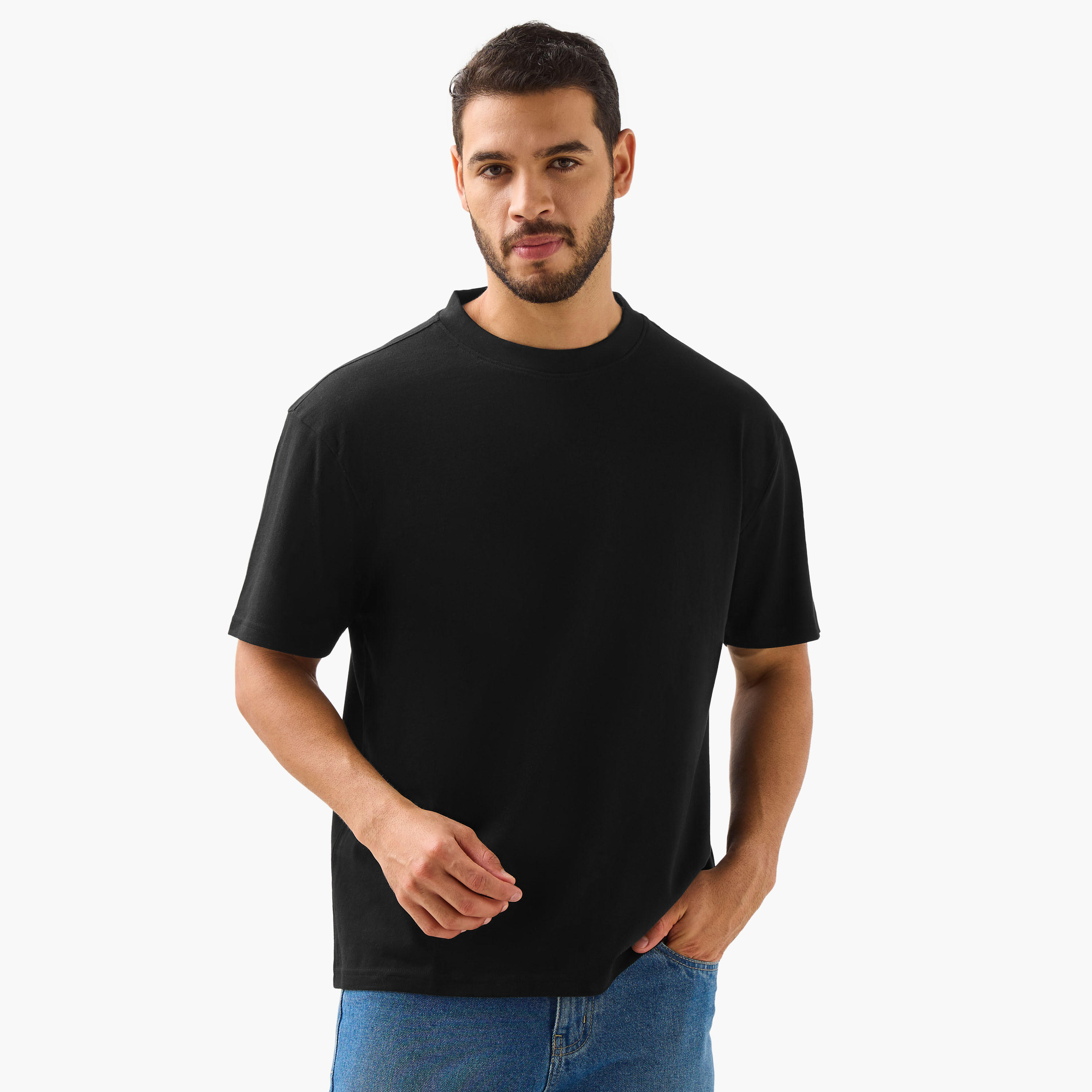 Men Oversized Crew Neck Short Sleeve T-Shirt - Set of 2-men-clothing-tshirtsandpolos-tshirts-image-3