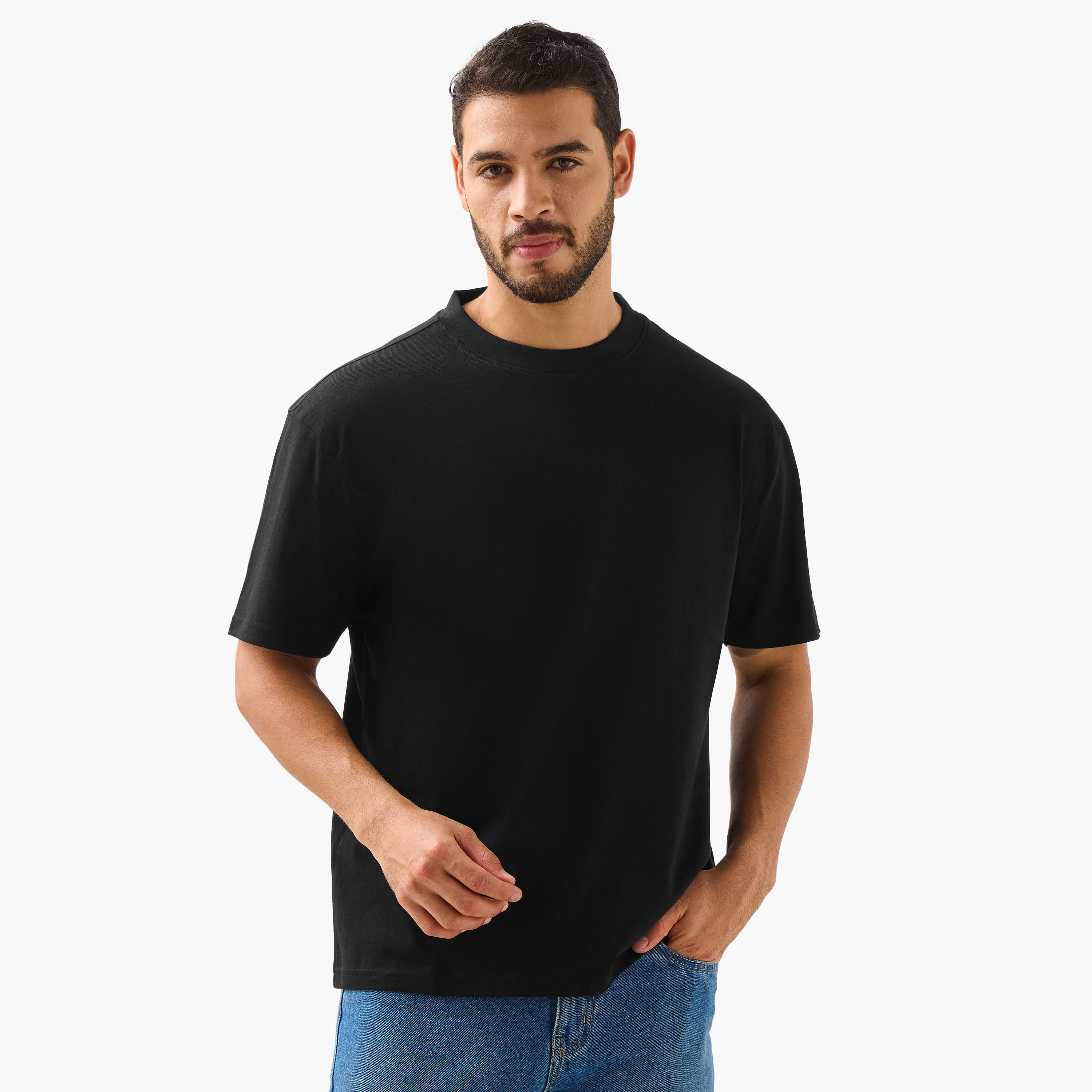 Men Oversized Crew Neck Short Sleeve T-Shirt - Set of 2-men-clothing-tshirtsandpolos-tshirts-image-3