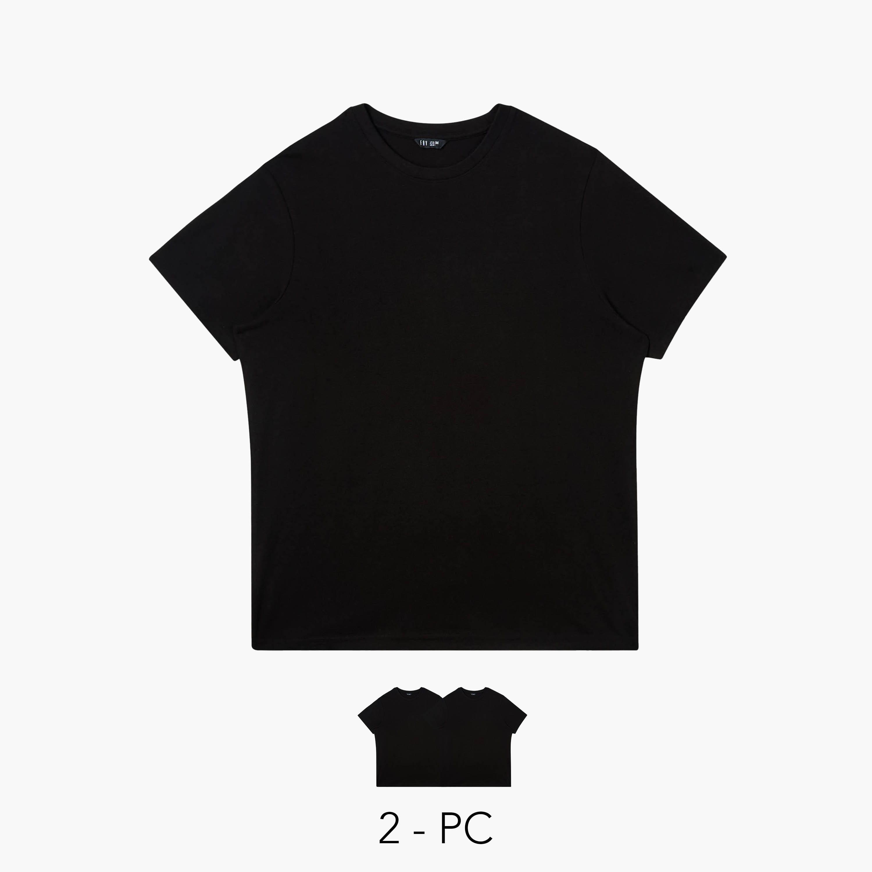 Men Crew Neck Short Sleeves T-shirt - Set of 2-men-clothing-tshirtsandpolos-tshirts-image-1