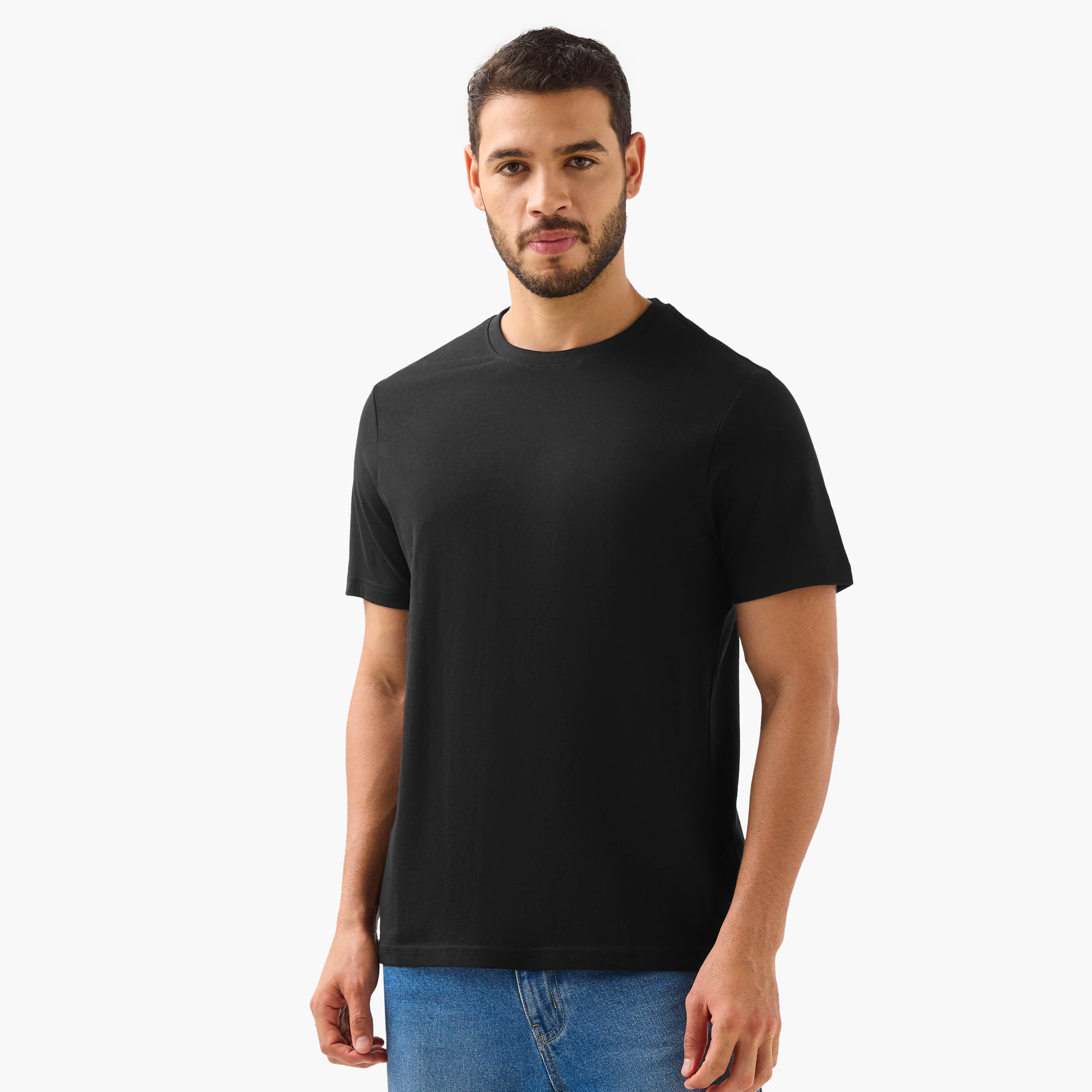 Men Crew Neck Short Sleeves T-shirt - Set of 2-men-clothing-tshirtsandpolos-tshirts-image-3