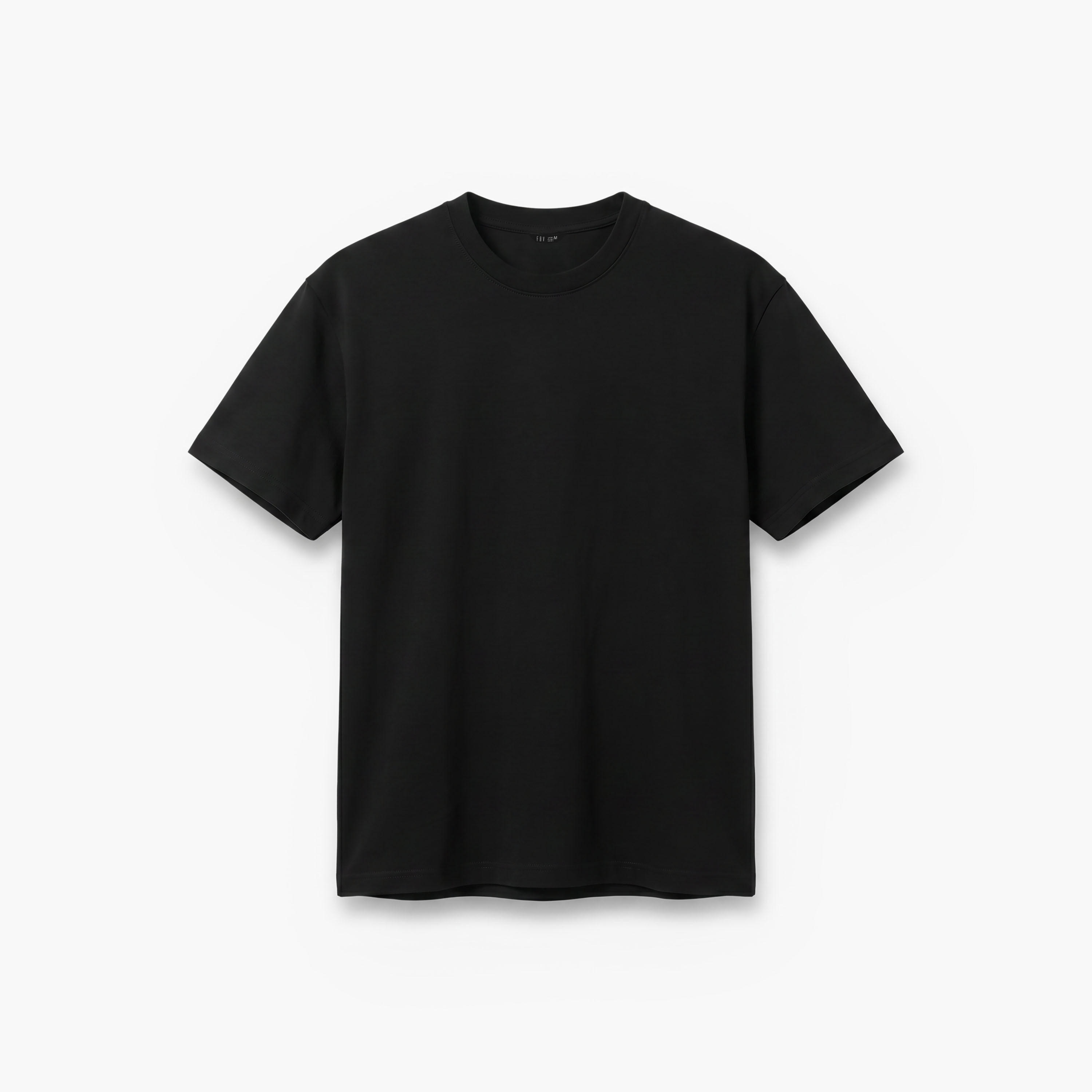 تيشيرتات بياقة ضيقة وأكمام قصيرة للرجال - طقم من قطعتين-men-clothing-tshirtsandpolos-tshirts-image-5