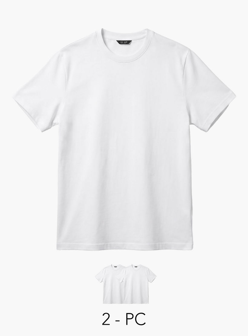 Men Crew Neck Short Sleeves T-shirt - Set of 2-men-clothing-tshirtsandpolos-tshirts-image-1