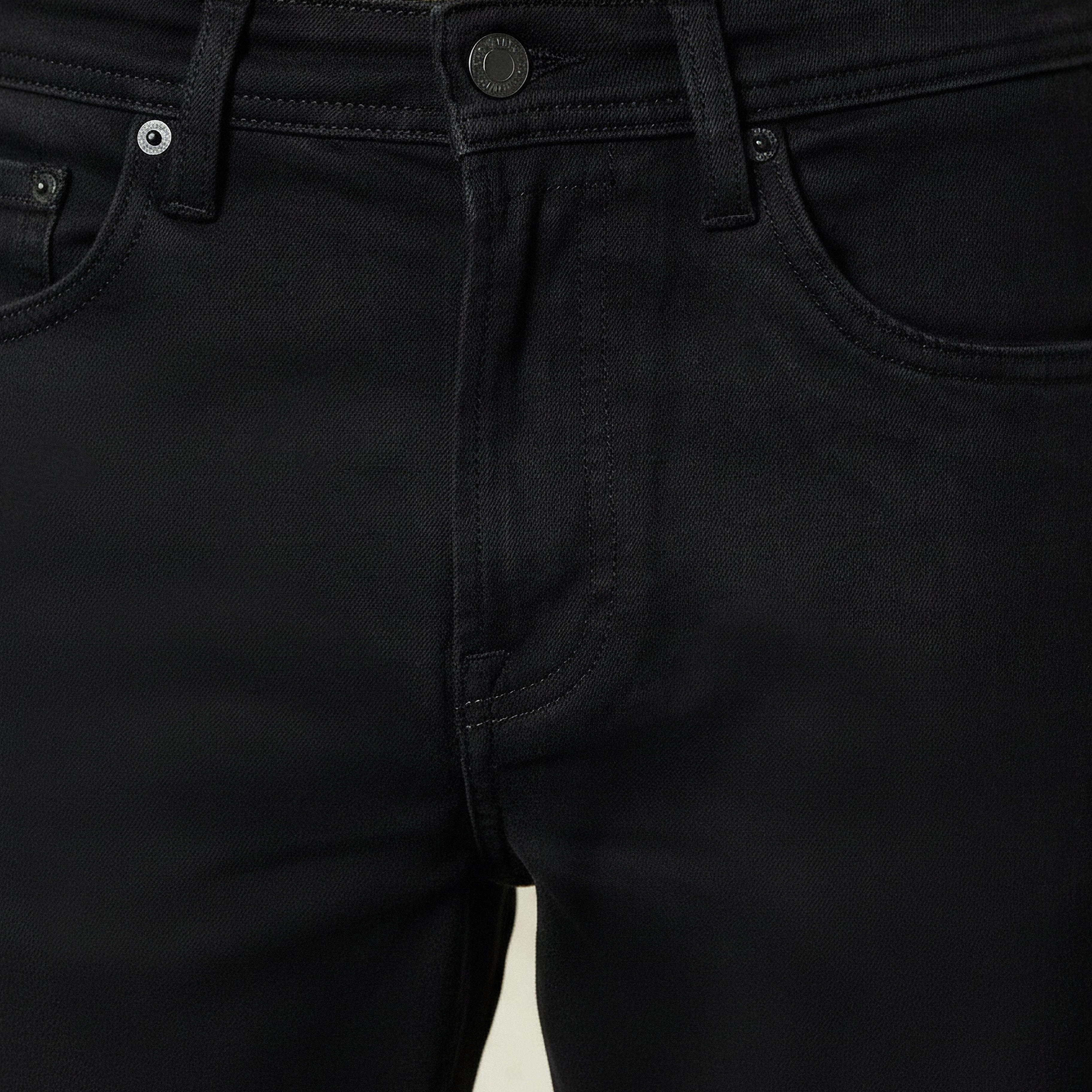 بنطلون جينز رجالي بقصة سكيني وجيوب وخصر مرن-men-clothing-bottoms-jeans-image-4
