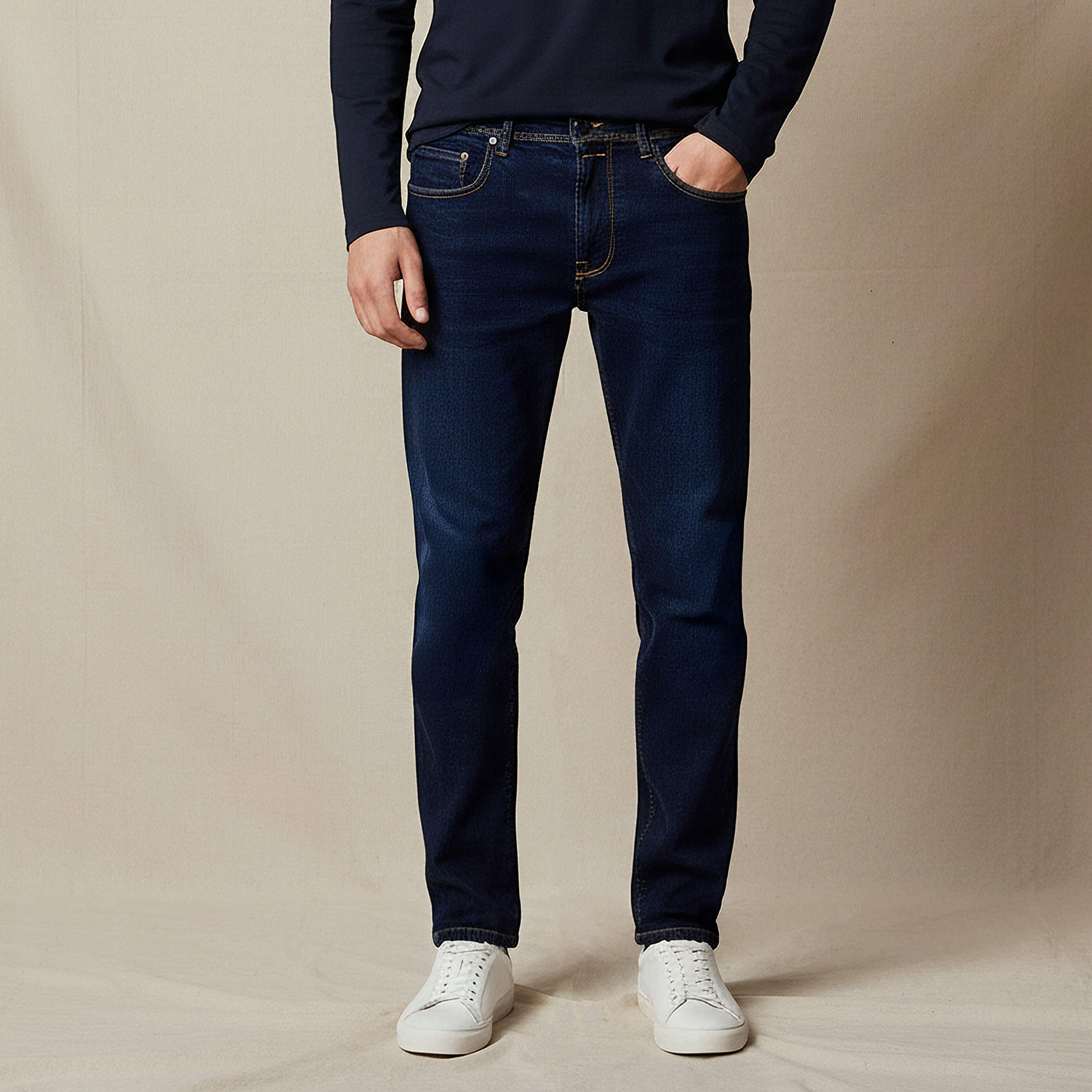 Men Slim Fit Mid-Rise Jeans-men-clothing-bottoms-jeans-image-1