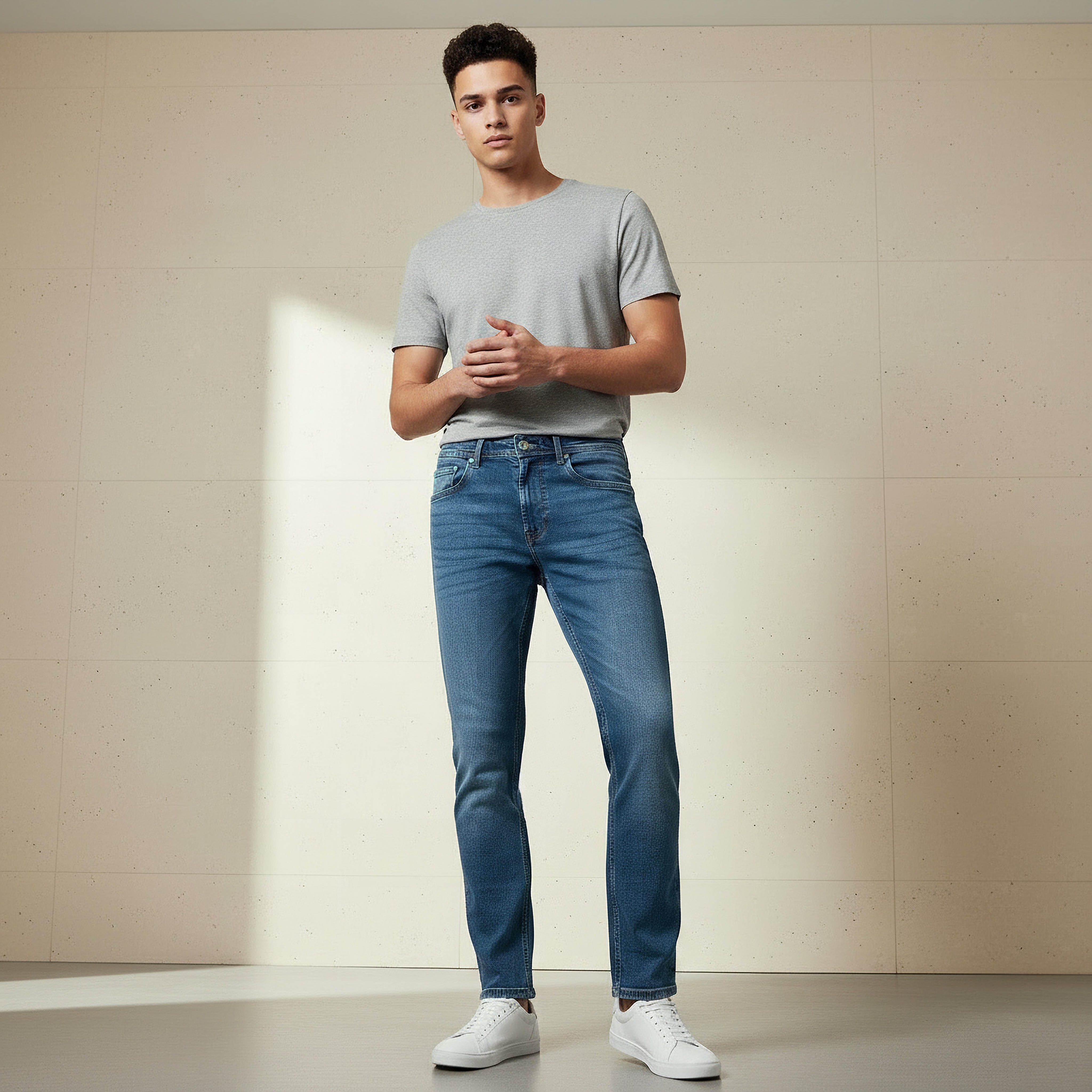 Men Slim Fit Mid-Rise Jeans-men-clothing-bottoms-jeans-image-2