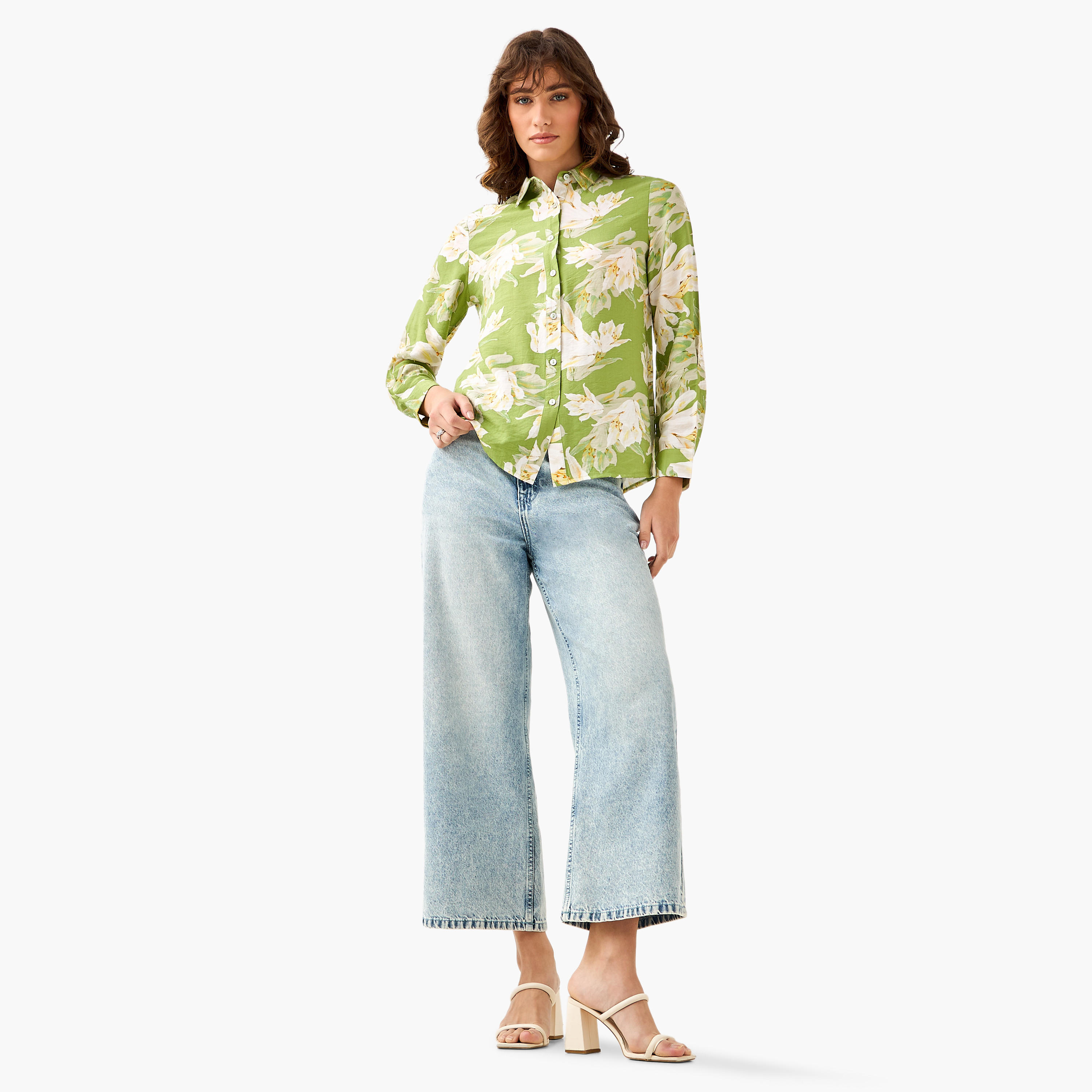 Viscose Shirt with Floral Print-women-clothing-shirtsandblouses-shirts-image-4