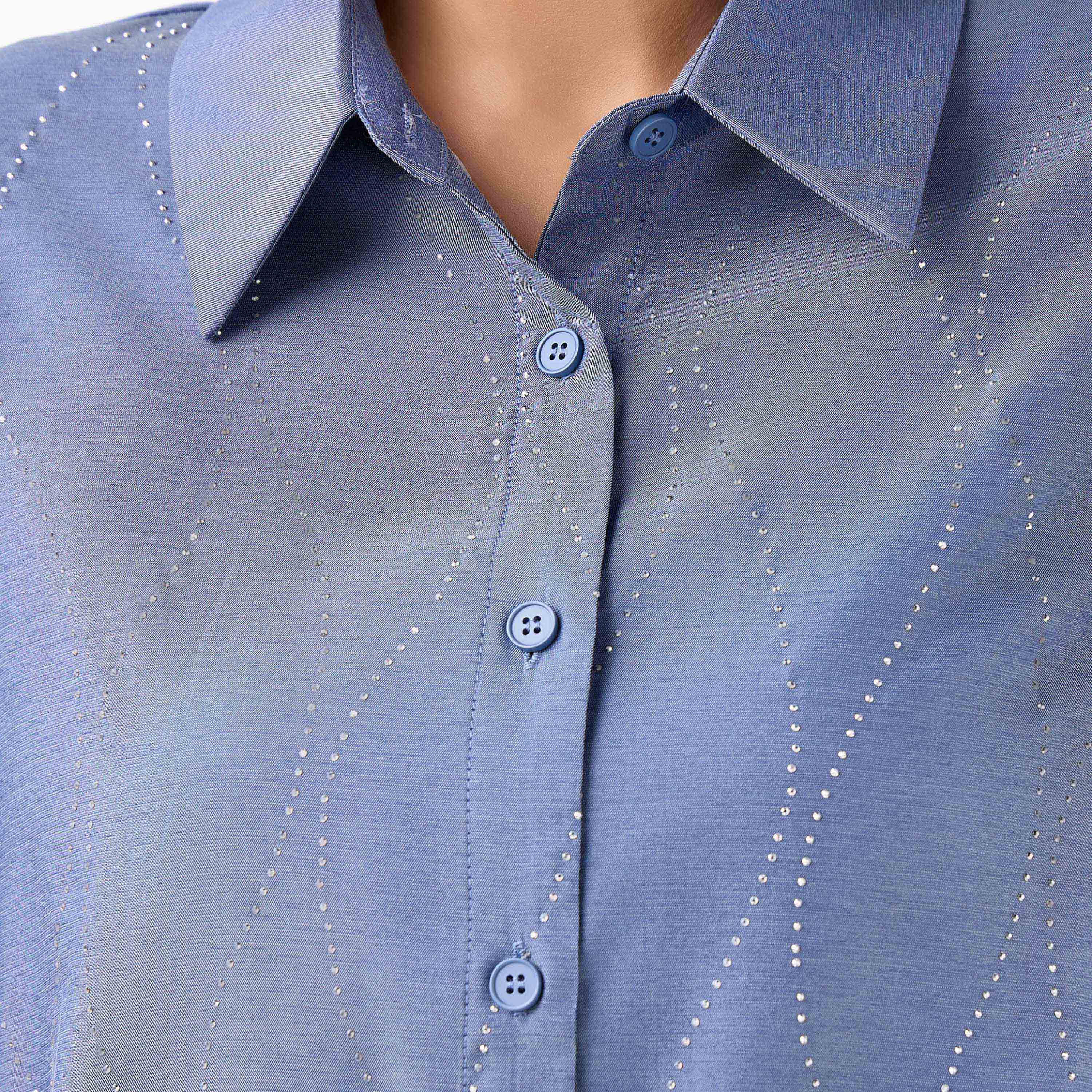 Shirt with Embellishment and Long Sleeves-women-clothing-shirtsandblouses-shirts-image-5