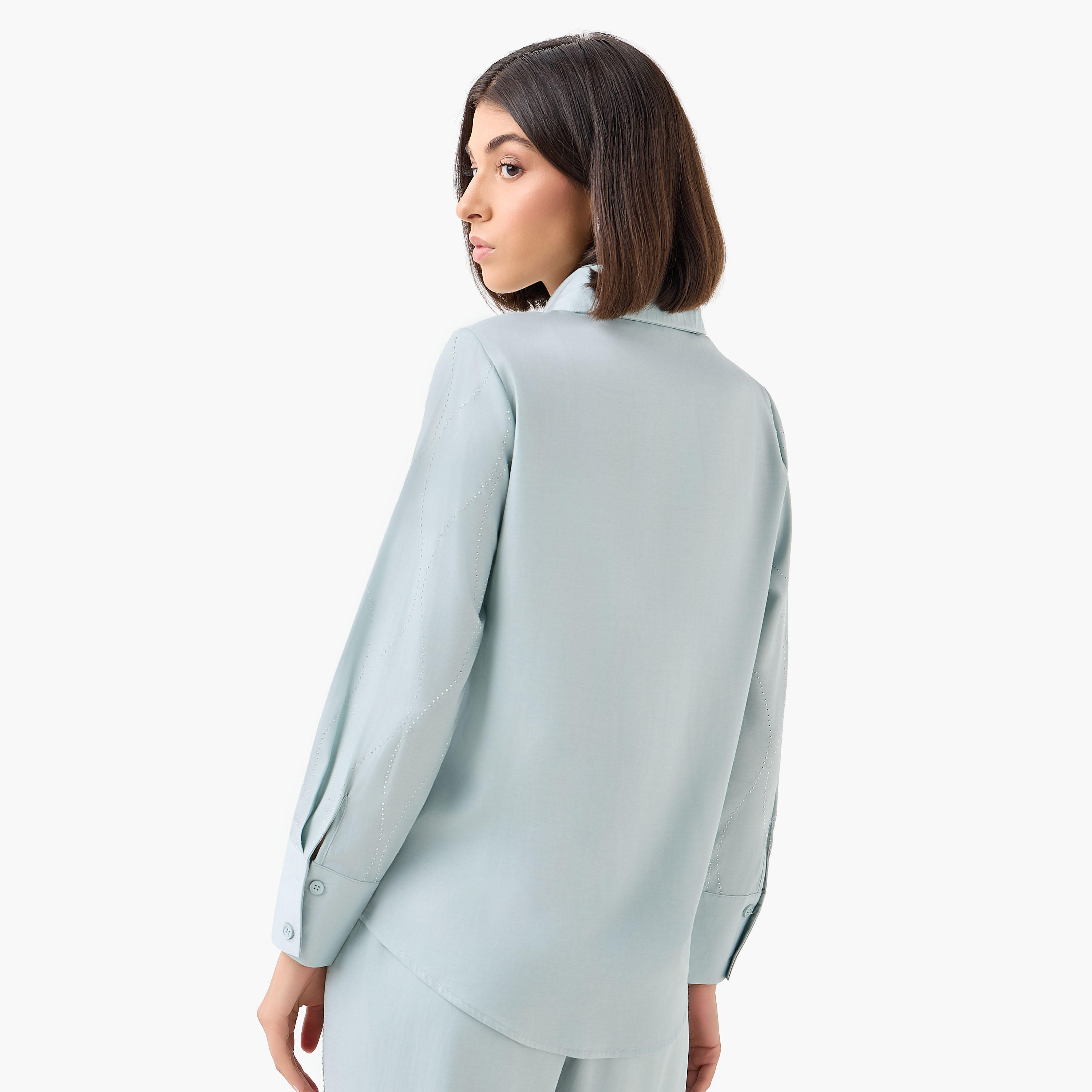 Shirt with Embellishment and Long Sleeves-women-clothing-shirtsandblouses-shirts-image-3