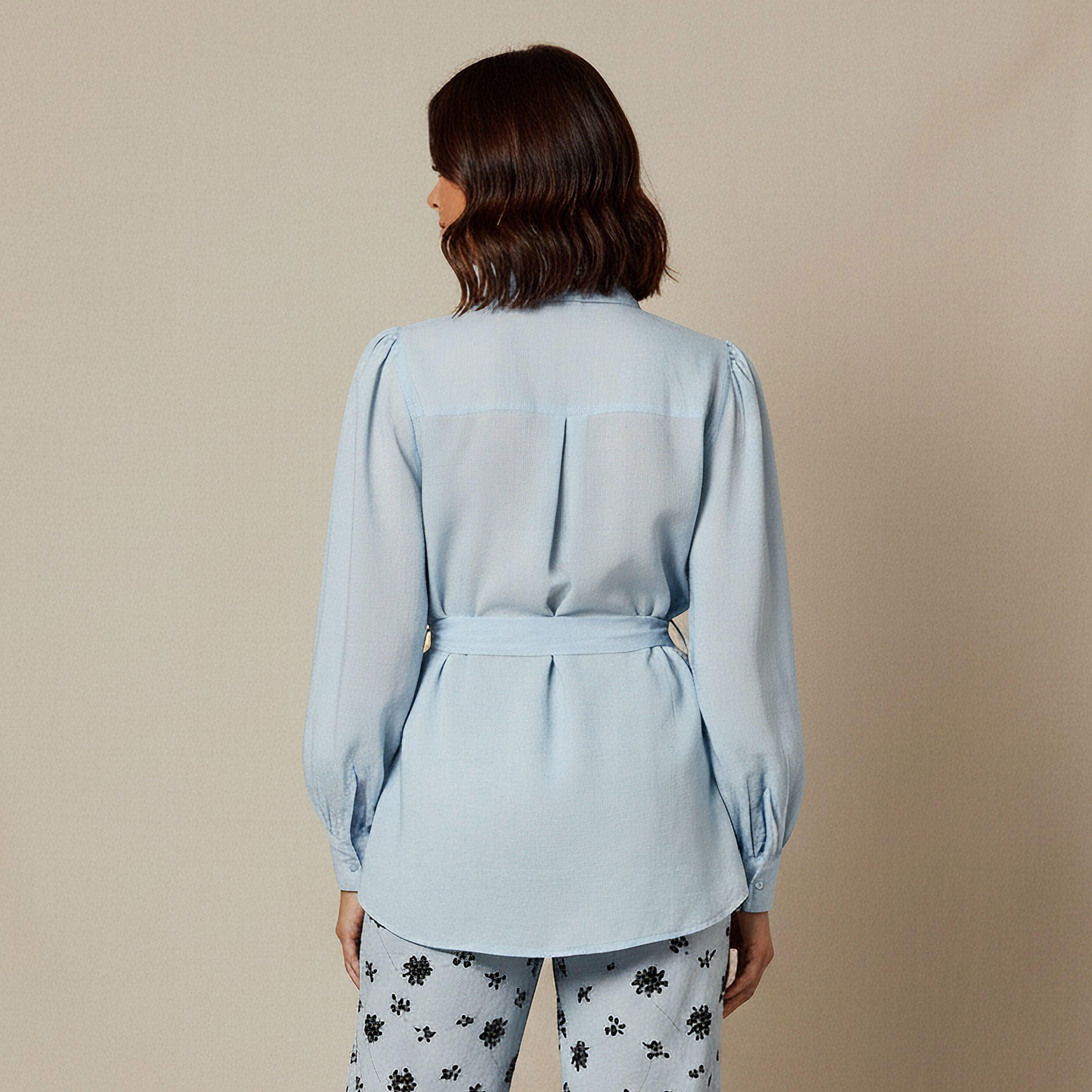 قميص بحزام وترتر-women-clothing-shirtsandblouses-shirts-image-2
