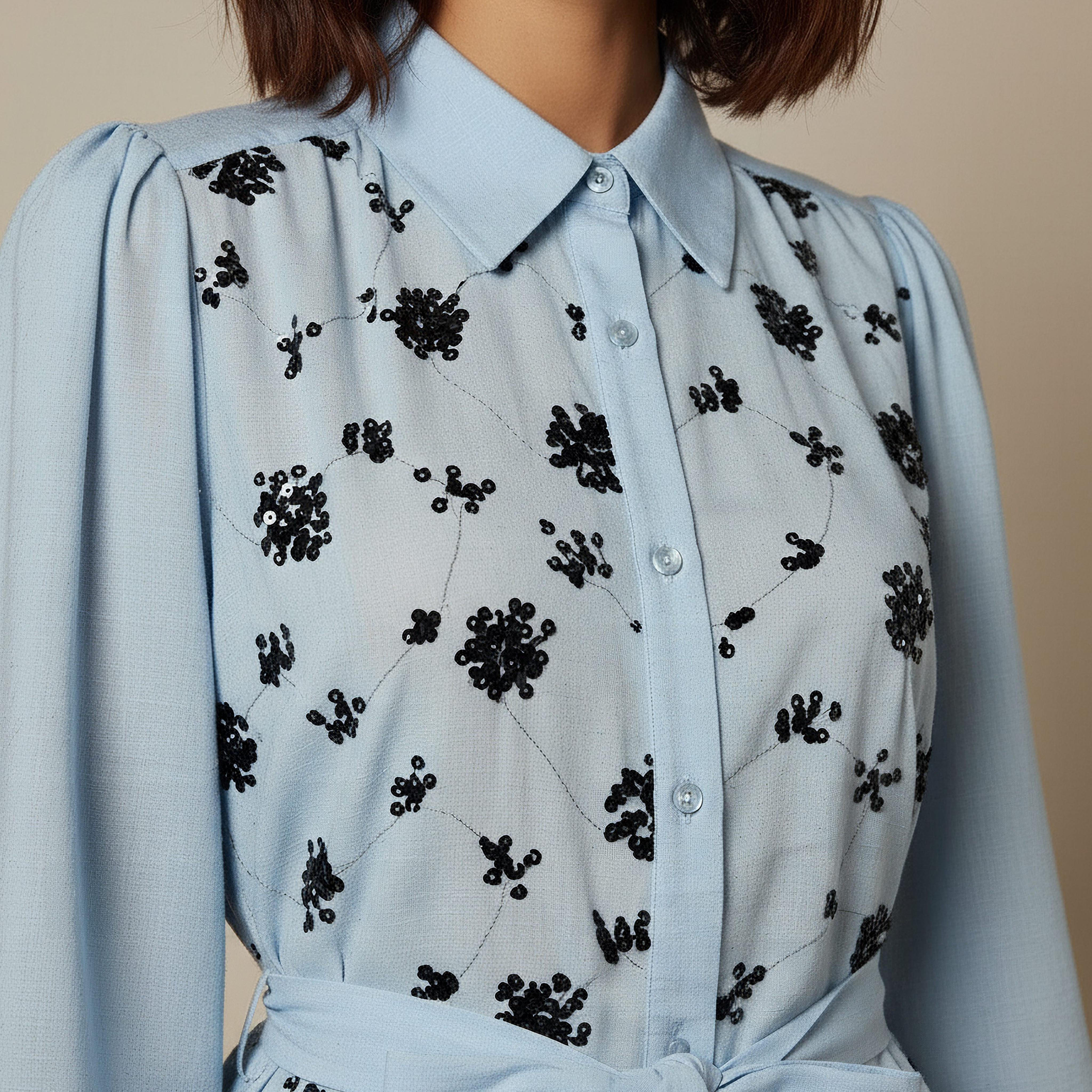 قميص بحزام وترتر-women-clothing-shirtsandblouses-shirts-image-1
