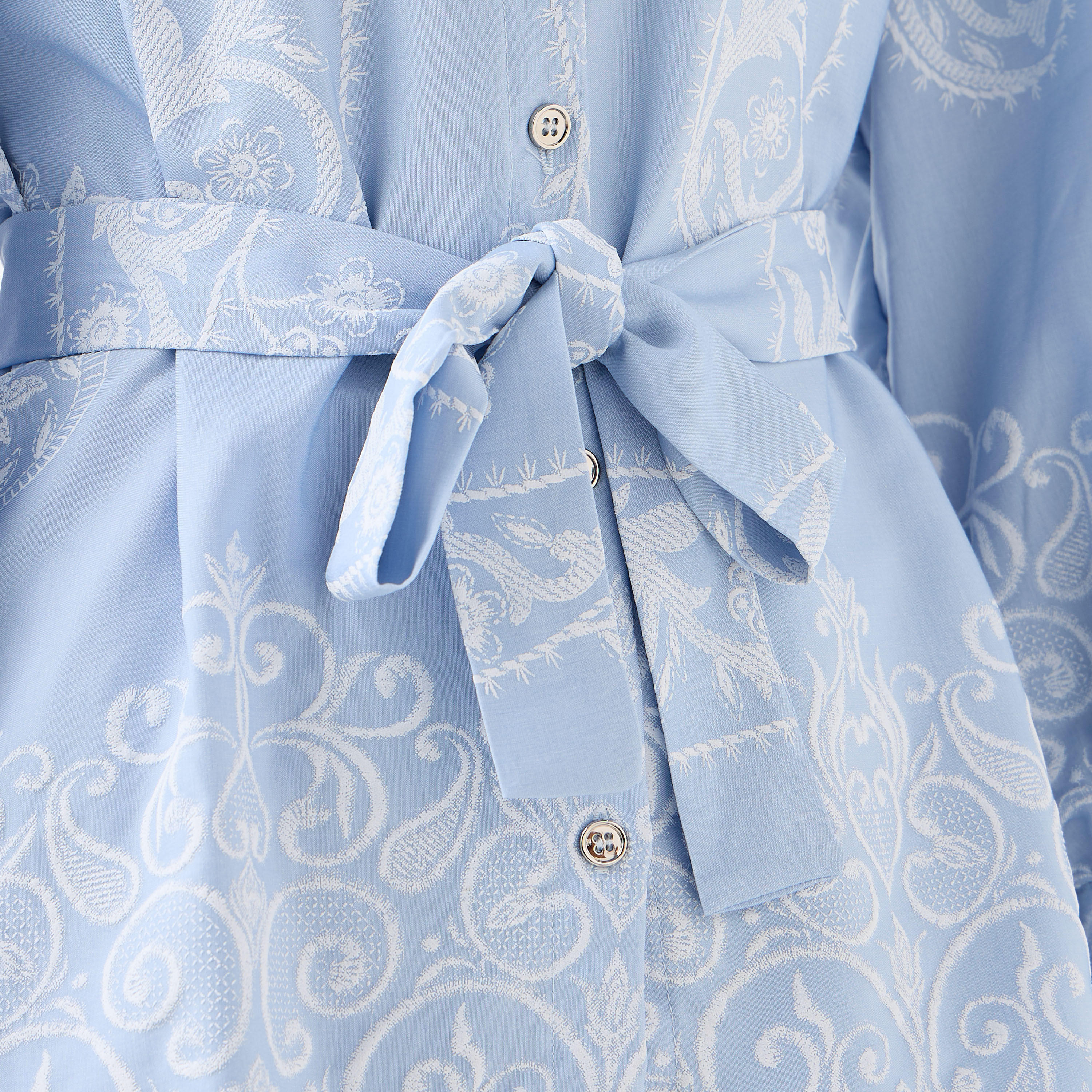 Belted Top with Floral Print-women-clothing-shirtsandblouses-shirts-image-4