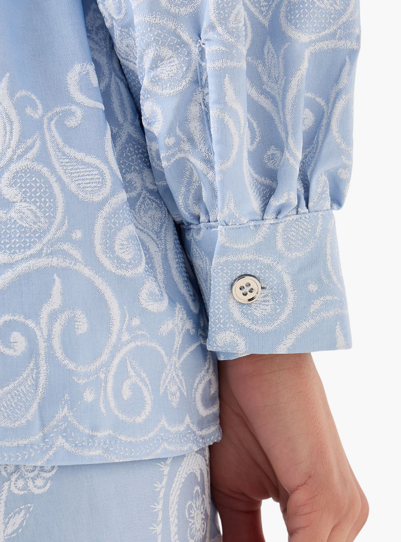 Belted Top with Floral Print-women-clothing-shirtsandblouses-shirts-image-6