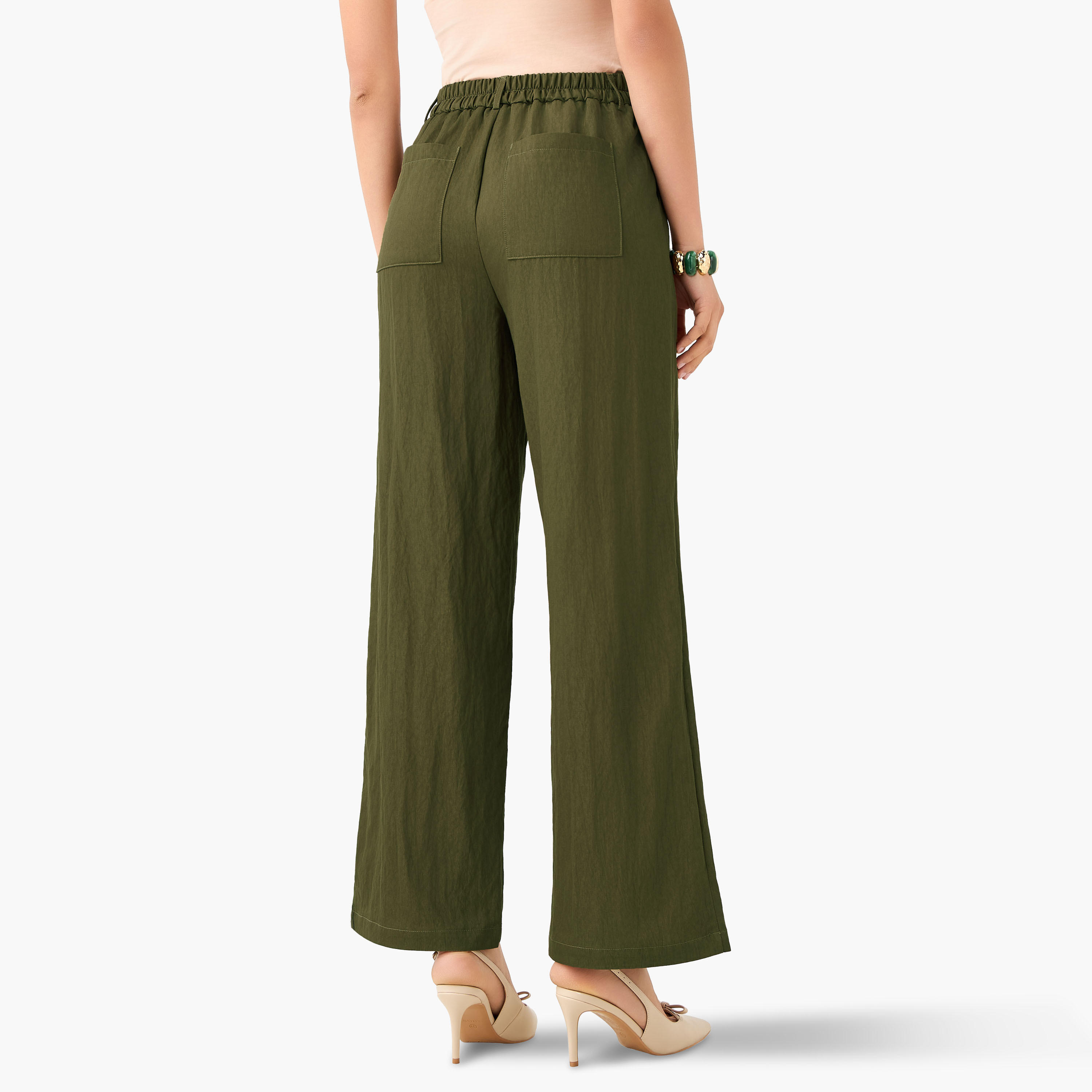 بنطلون واسع الساقين بكسرات-women-clothing-coordsets-image-4