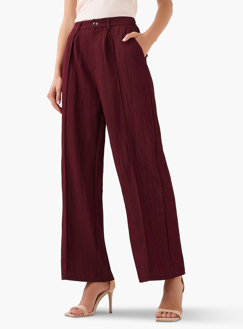 Wide-Leg Pleated Trousers-women-clothing-coordsets-image-2
