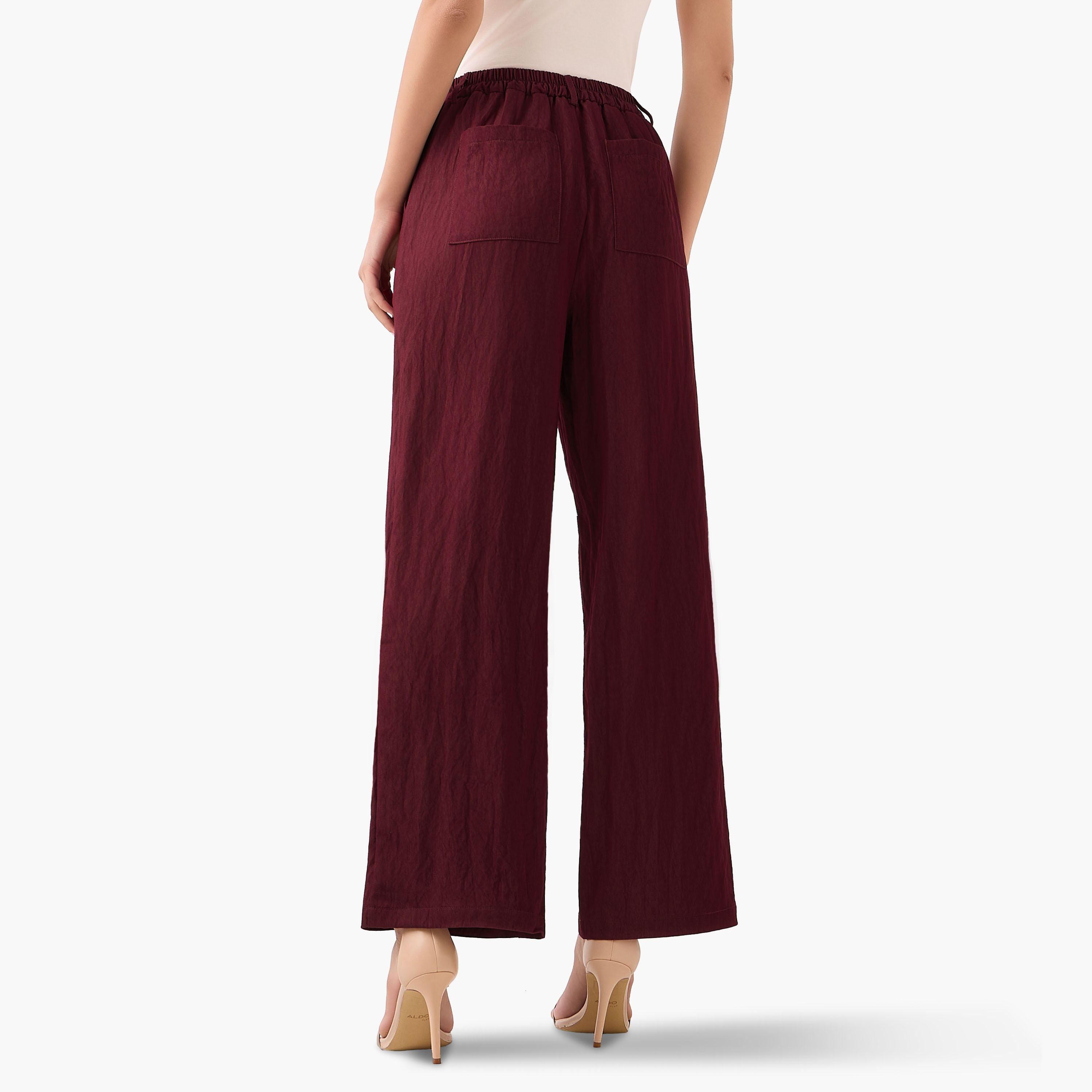 Wide-Leg Pleated Trousers-women-clothing-coordsets-image-4