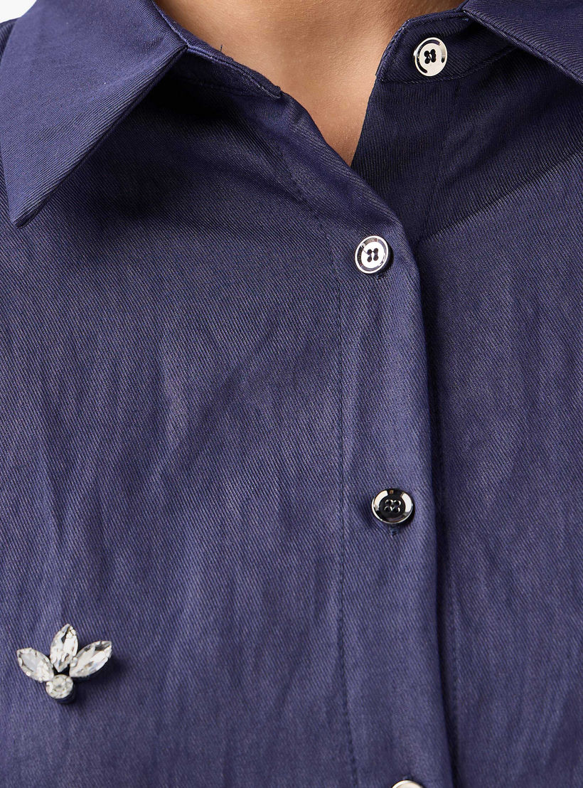 قميص مزين بأكمام طويلة-women-clothing-shirtsandblouses-shirts-image-4