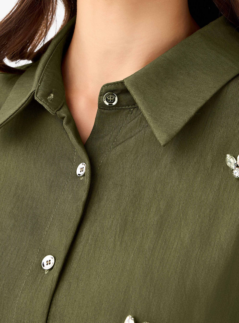 Embellished Shirt with Long Sleeves-women-clothing-shirtsandblouses-shirts-image-4