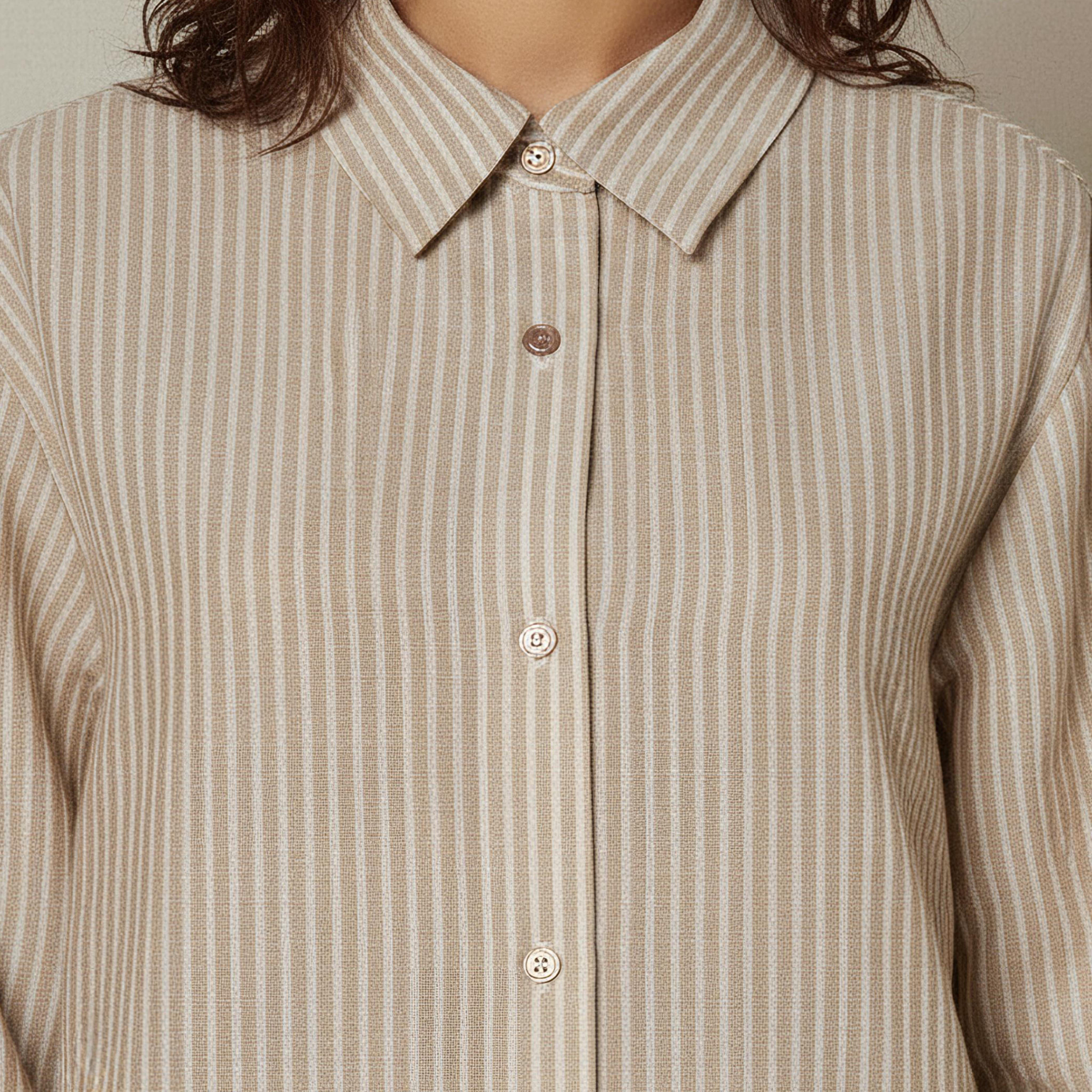 Shirt with Stripes and Long Sleeves-women-clothing-shirtsandblouses-shirts-image-4