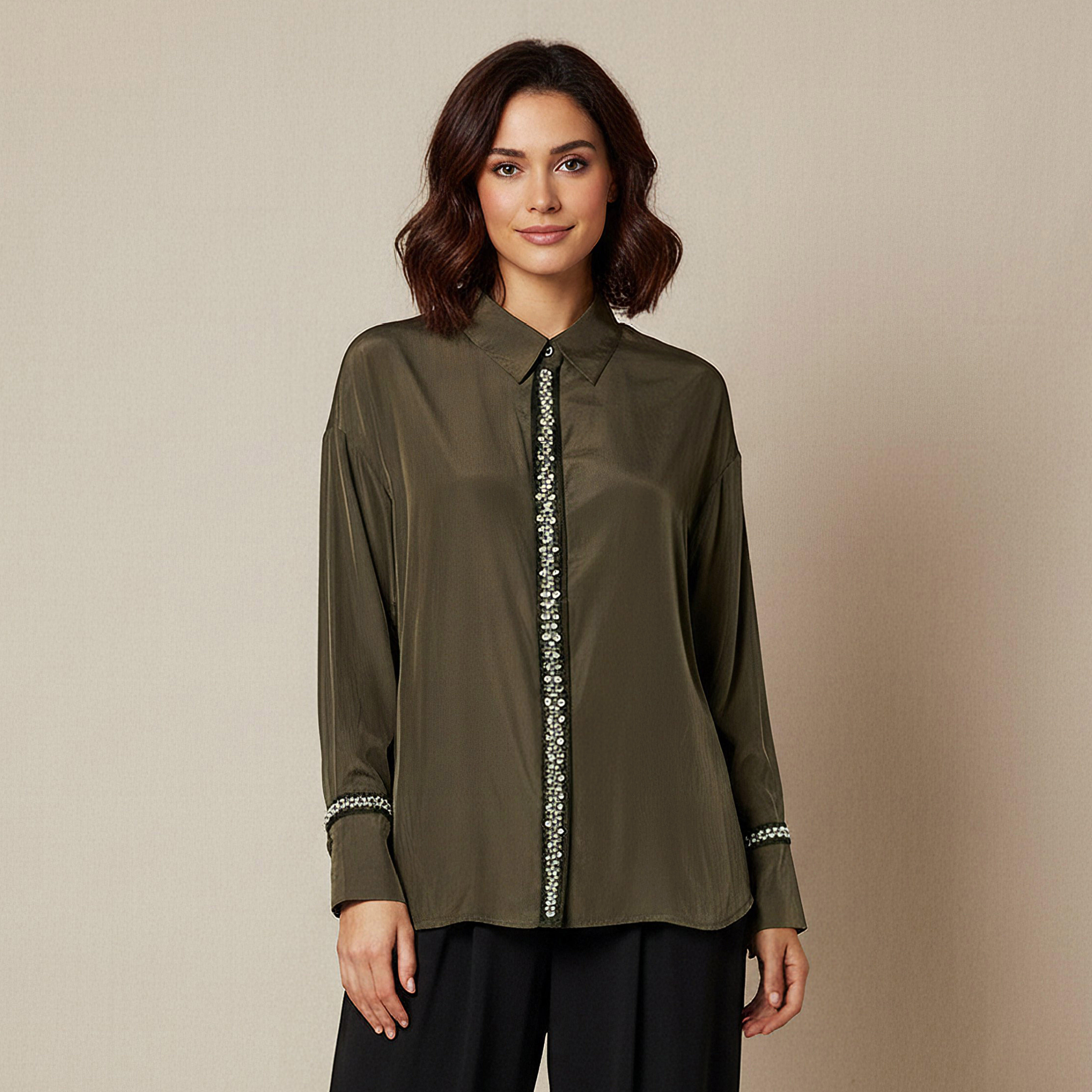 قميص بزينة لؤلؤ وأكمام طويلة-women-clothing-shirtsandblouses-shirts-image-1