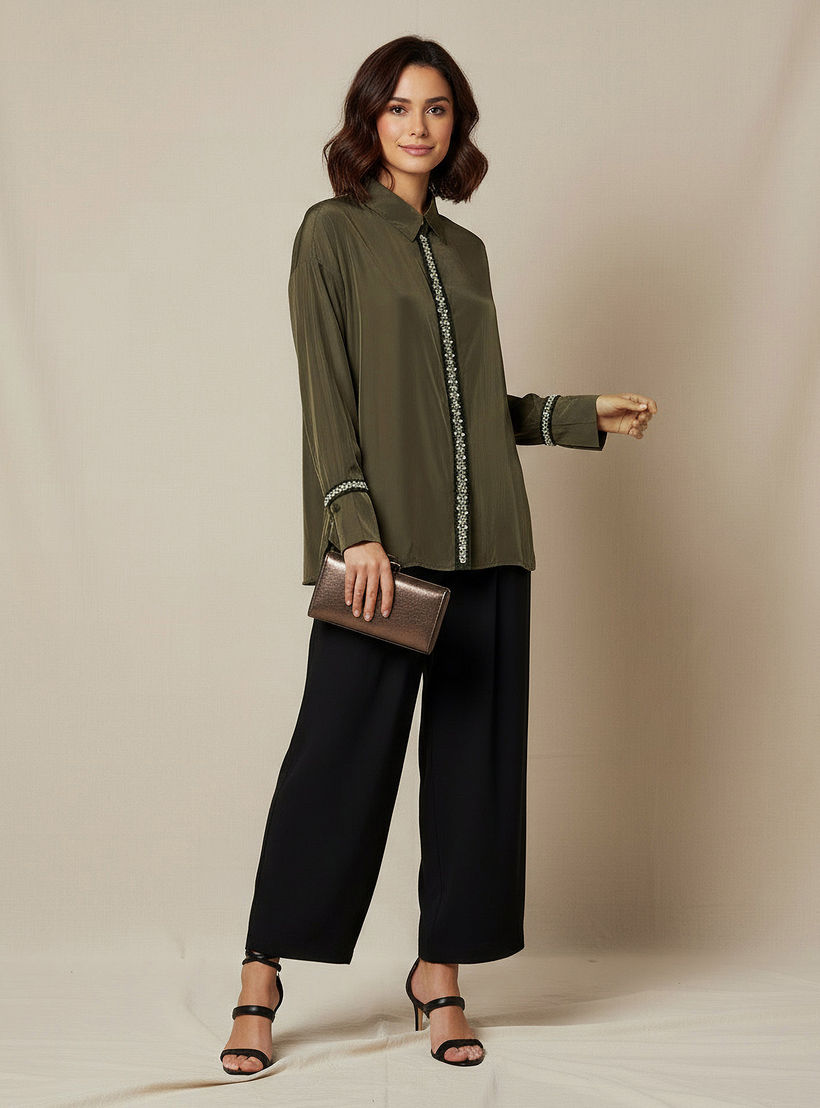 قميص بزينة لؤلؤ وأكمام طويلة-women-clothing-shirtsandblouses-shirts-image-2