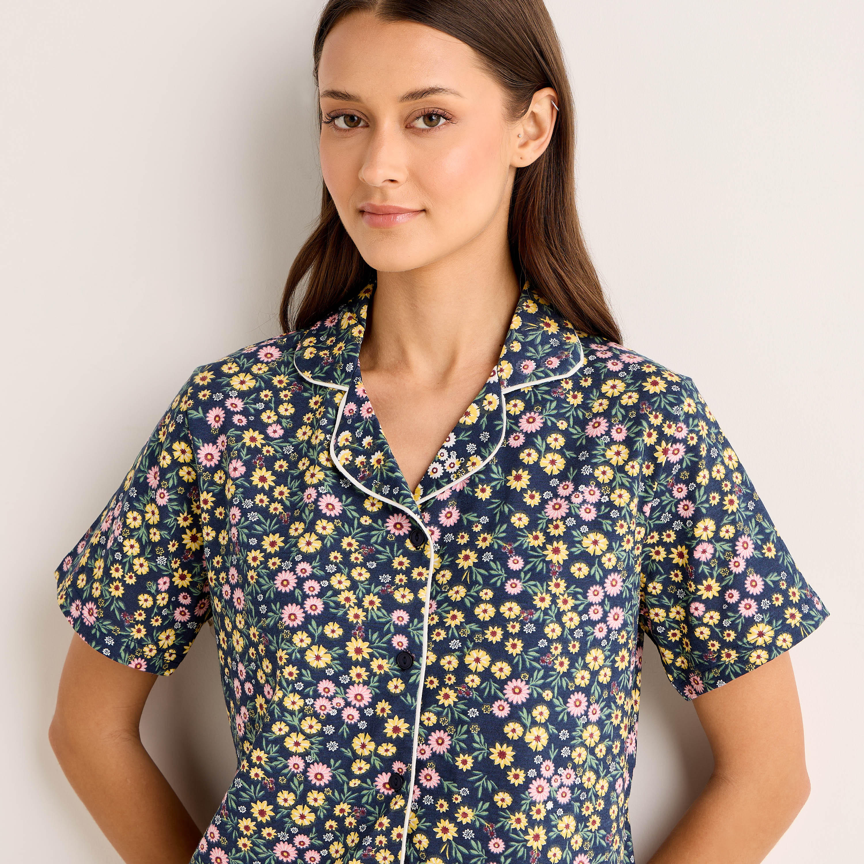 Pyjama Set Button-Down Shirt and Pants-women-clothing-nightwear-pyjamas-longsets-image-5